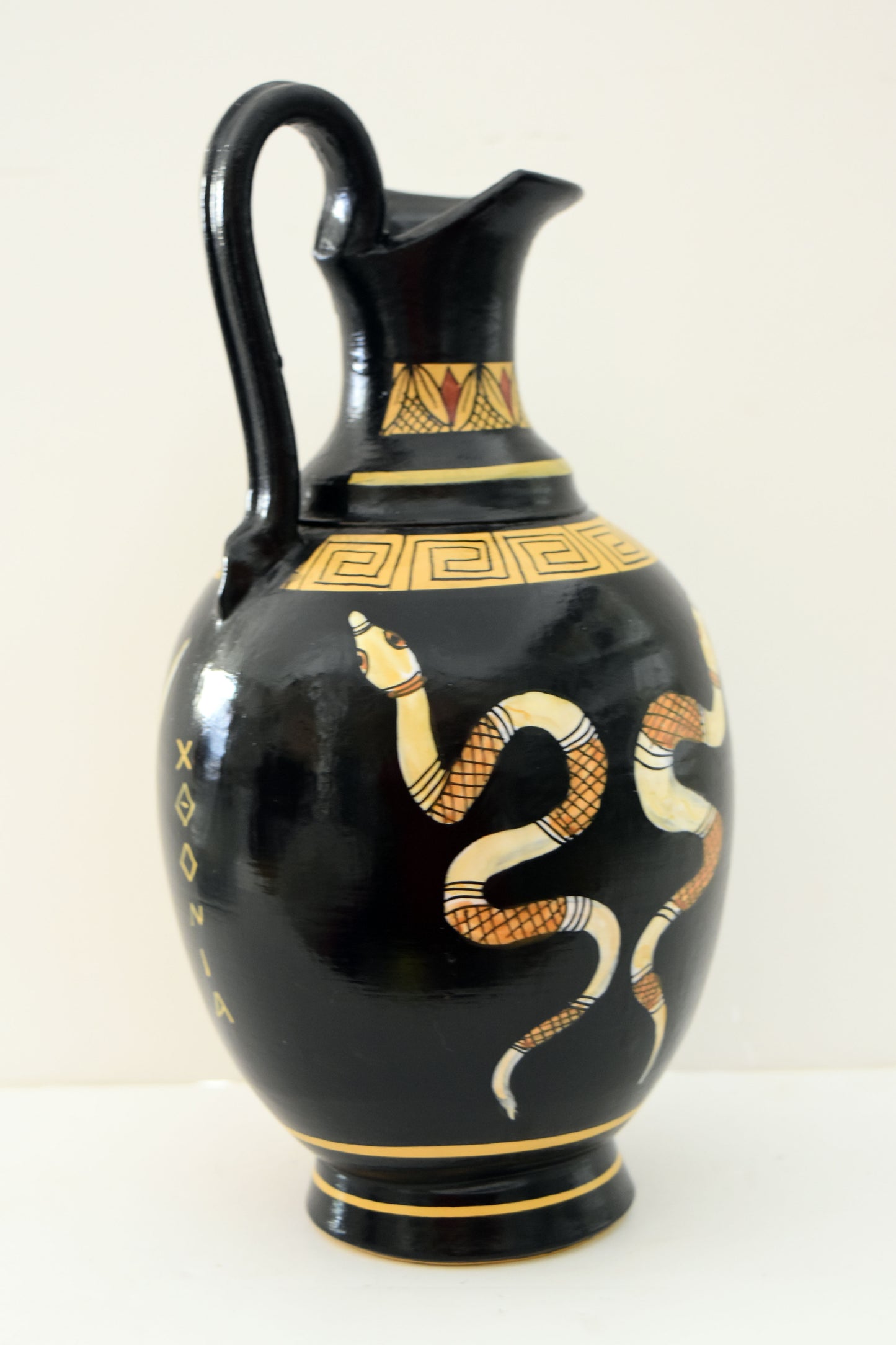 Goddess Hecate Hekate - Crossroads, Night, Magic, Witchcraft, Herbs and poisonous Plants, Ghosts, Necromancy, Sorcery - Ceramic Vase