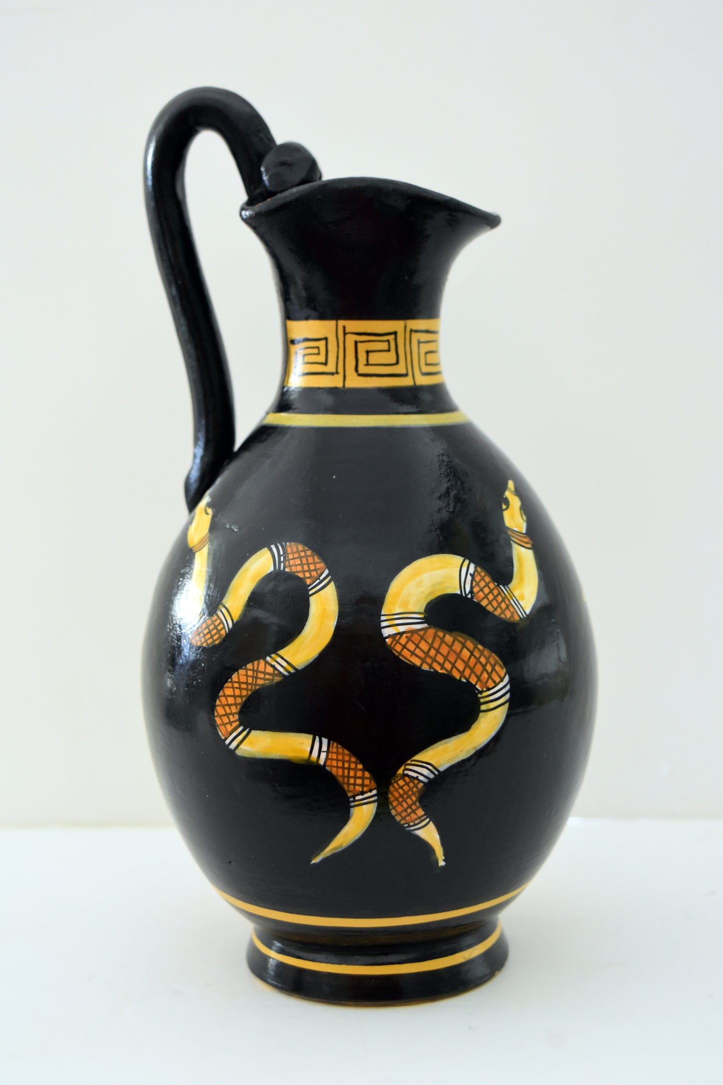 Goddess Hecate Hekate - Crossroads, Night, Magic, Witchcraft, Herbs and poisonous Plants, Ghosts, Necromancy, Sorcery - Ceramic Vase