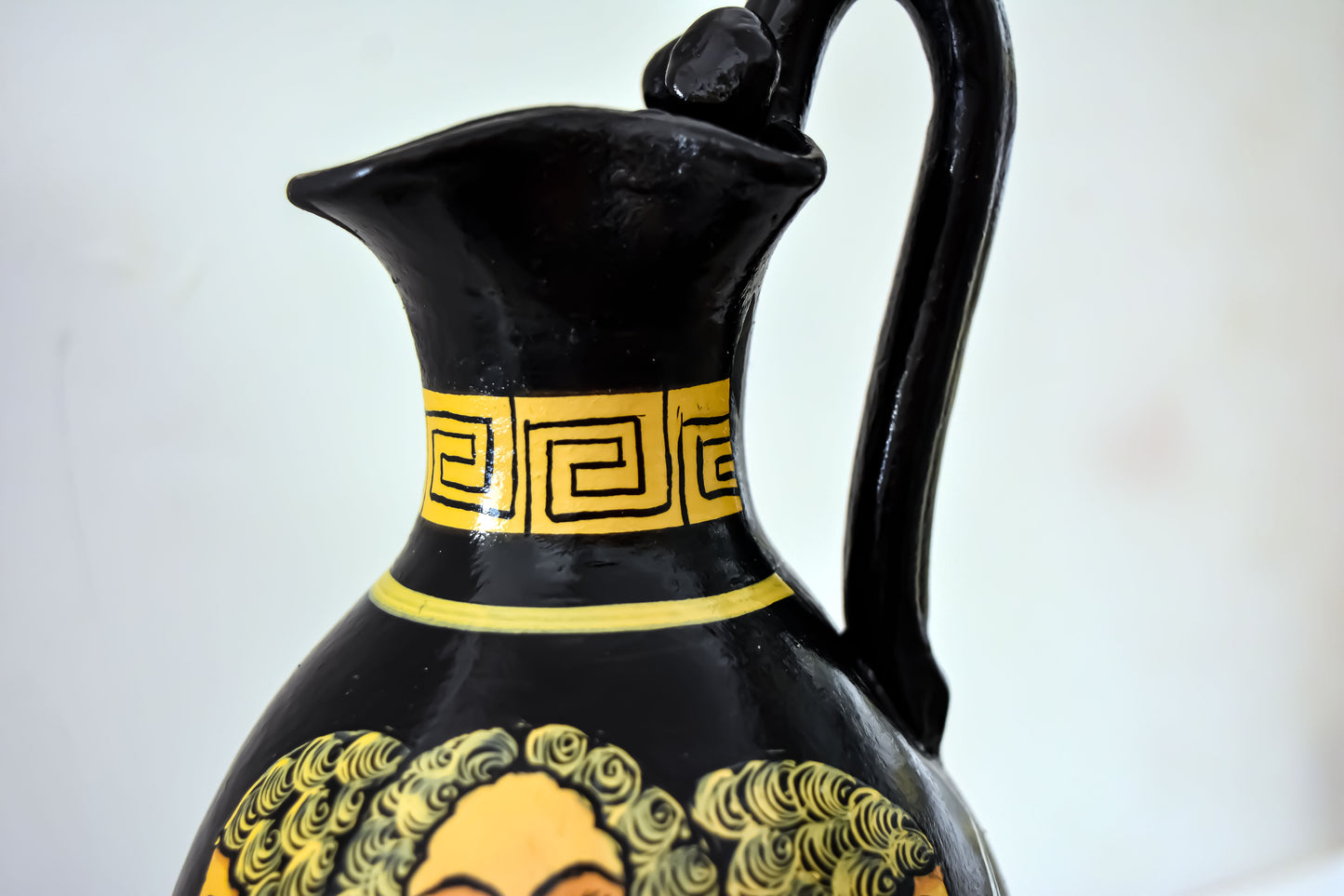 Goddess Hecate Hekate - Crossroads, Night, Magic, Witchcraft, Herbs and poisonous Plants, Ghosts, Necromancy, Sorcery - Ceramic Vase