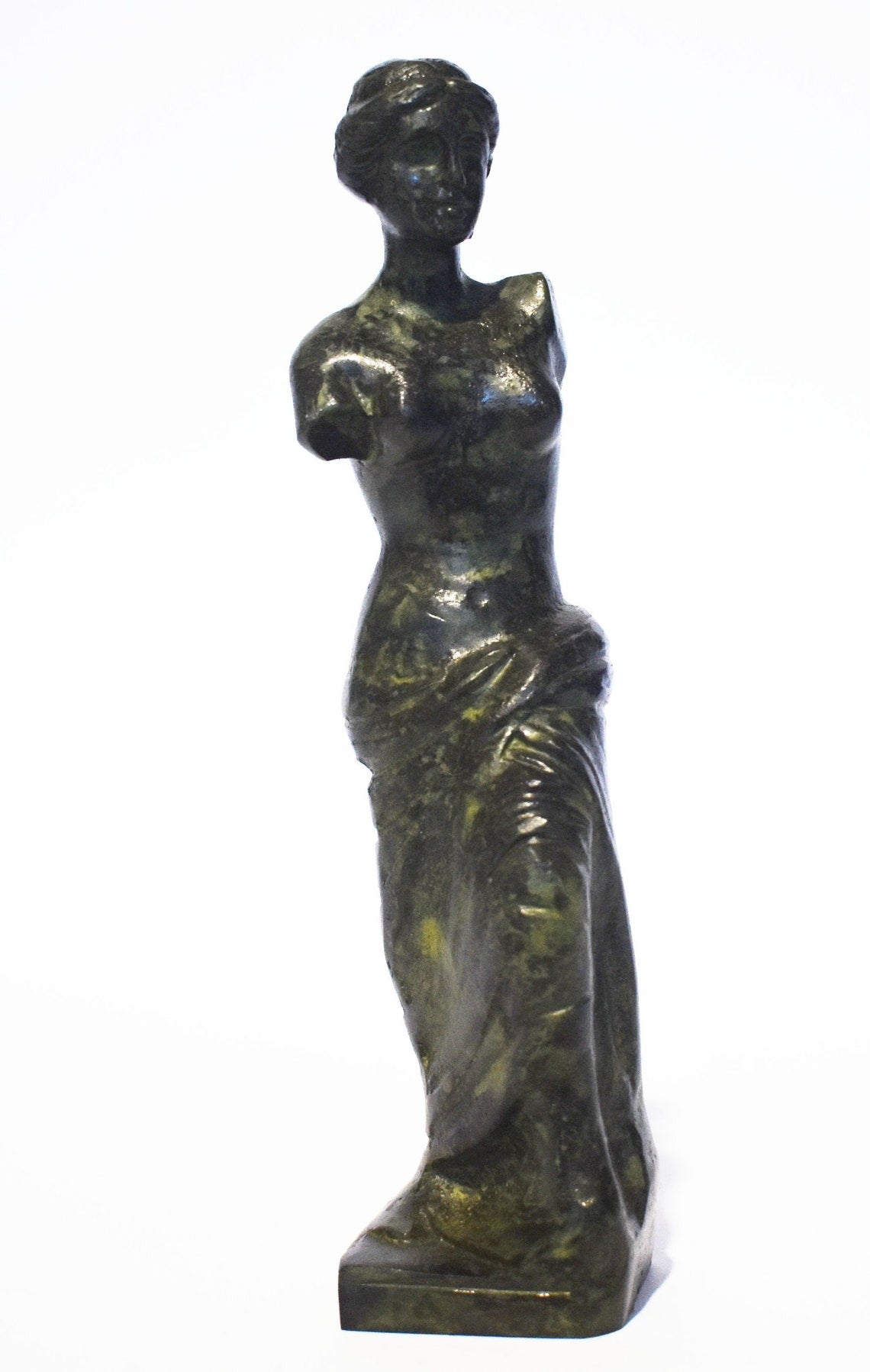 Aphrodite Venus - Greek Roman Goddess of love - pure bronze statue