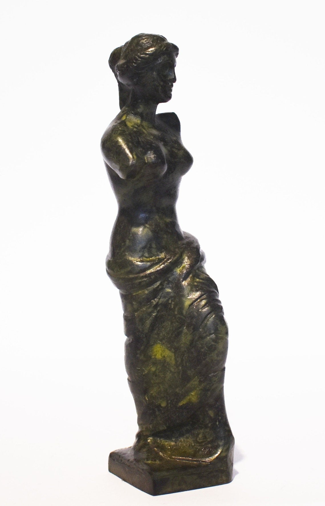 Aphrodite Venus - Greek Roman Goddess of love - pure bronze statue