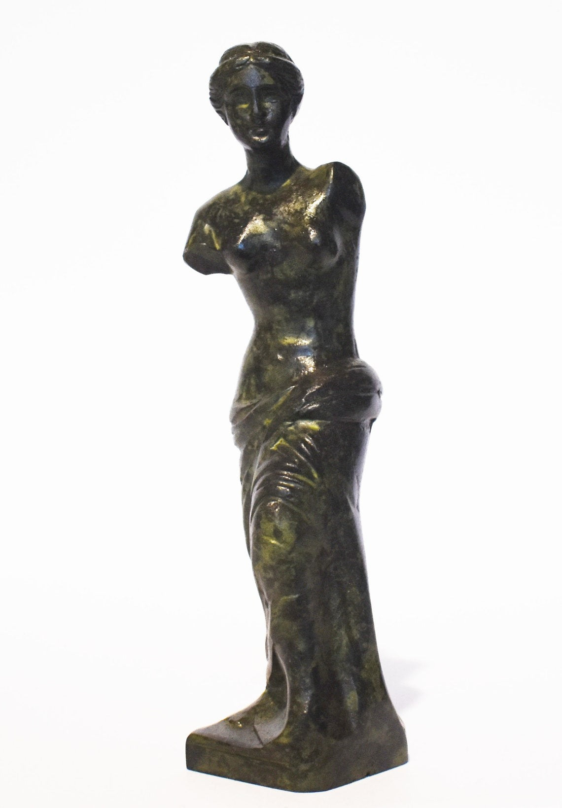 Aphrodite Venus - Greek Roman Goddess of love - pure bronze statue