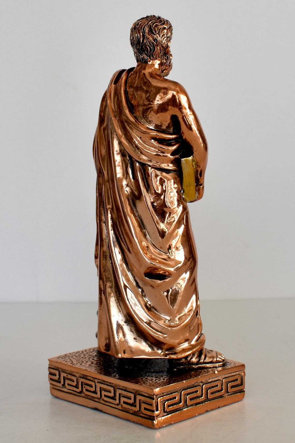 Hippocrates of Kos - Greek physician - Father of Medicine - 460– 370 BC - Hippocratic School of Medicine - Copper Plated Alabaster