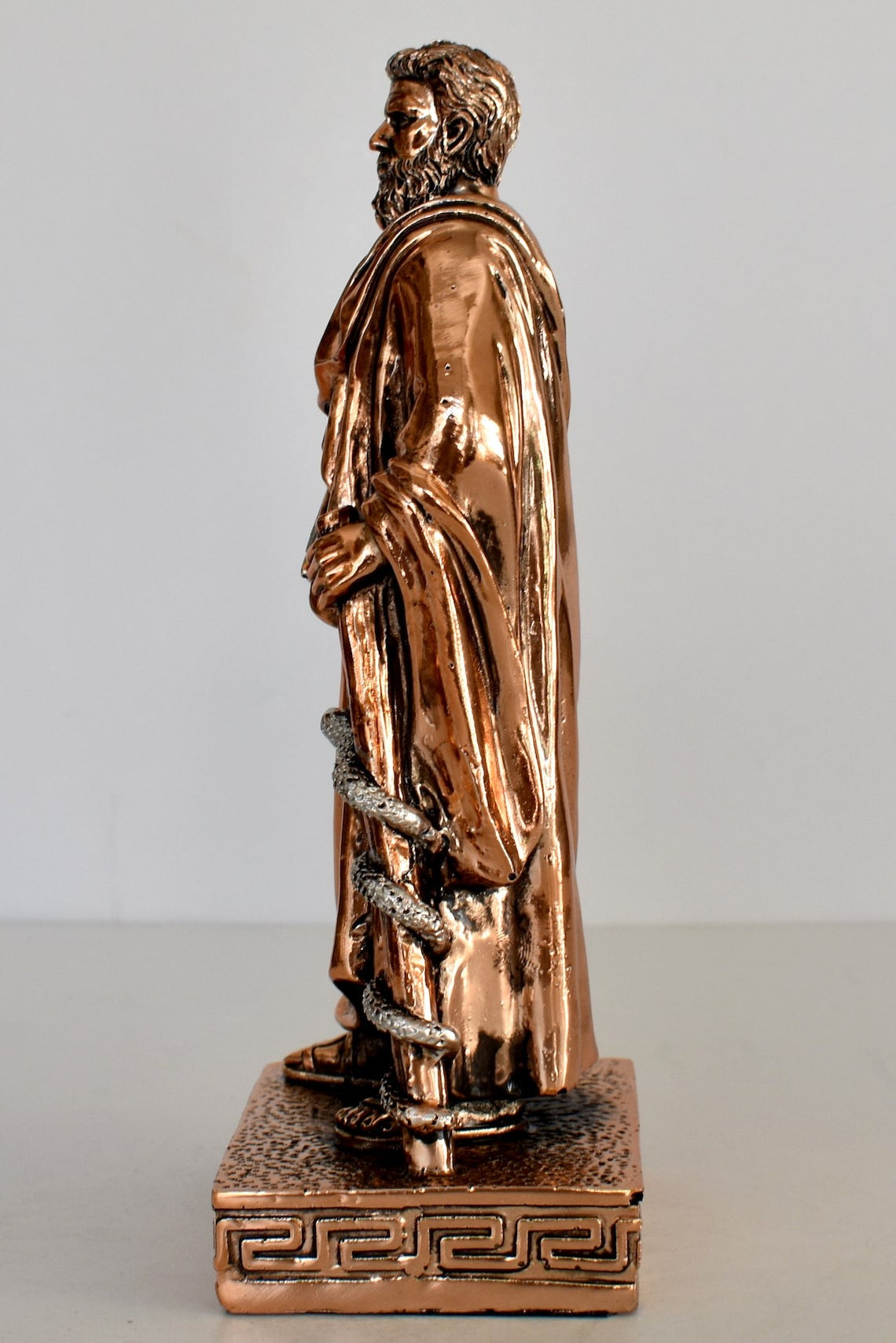 Hippocrates of Kos - Greek physician - Father of Medicine - 460– 370 BC - Hippocratic School of Medicine - Copper Plated Alabaster