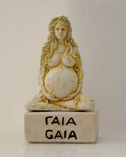 Gaia Gaea Terra - Ancient Greek Goddess of the Earth - One of the most powerful - Ancestral Mother of all Life - Casting Stone
