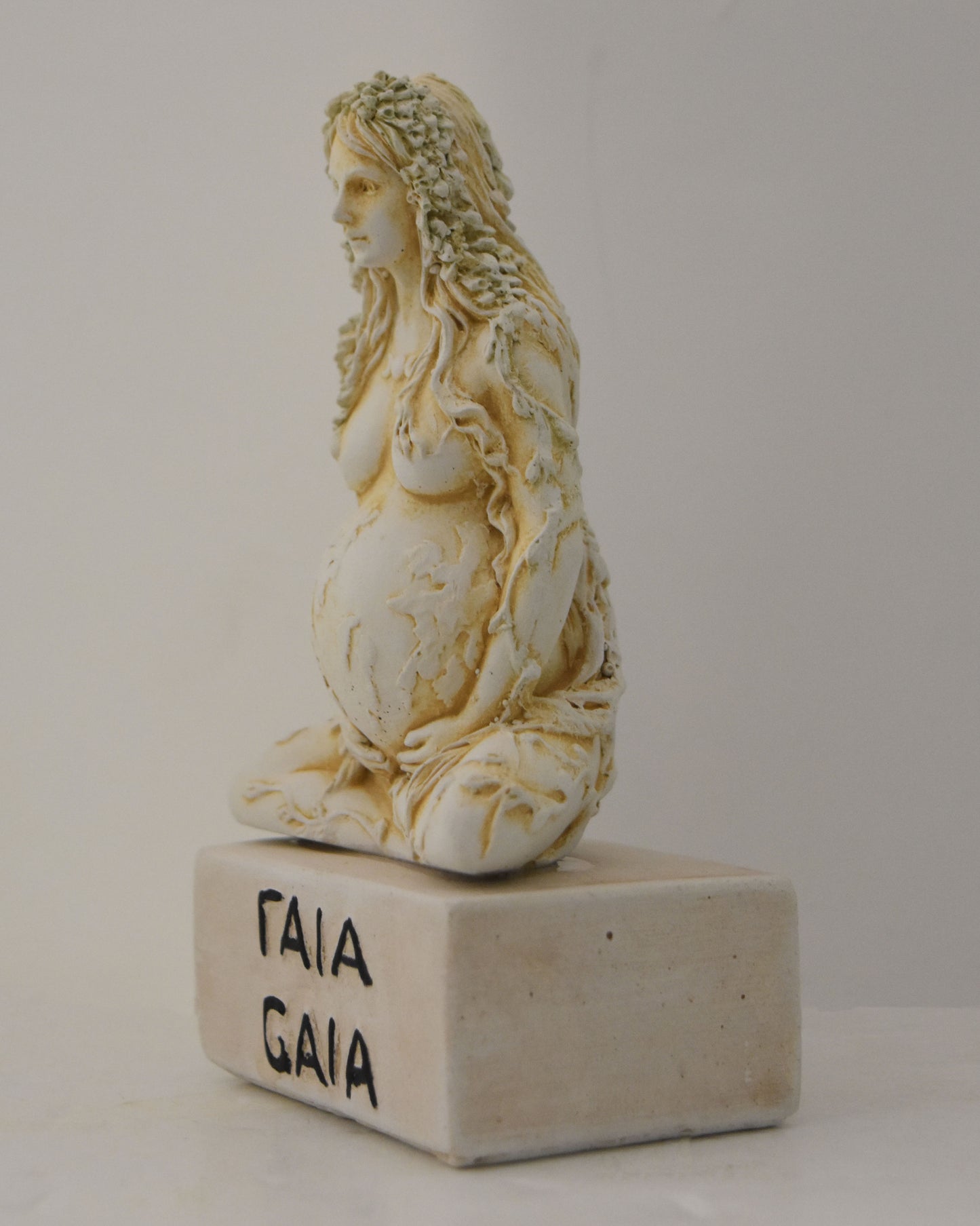 Gaia Gaea Terra - Ancient Greek Goddess of the Earth - One of the most powerful - Ancestral Mother of all Life - Casting Stone