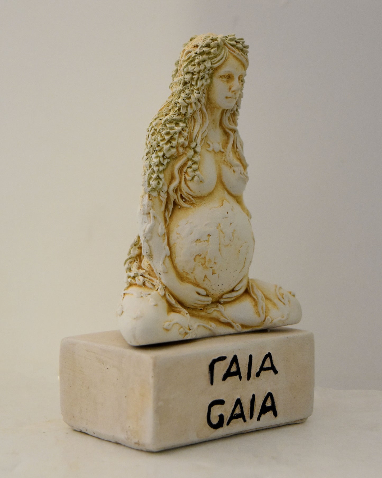 Gaia Gaea Terra - Ancient Greek Goddess of the Earth - One of the most powerful - Ancestral Mother of all Life - Casting Stone