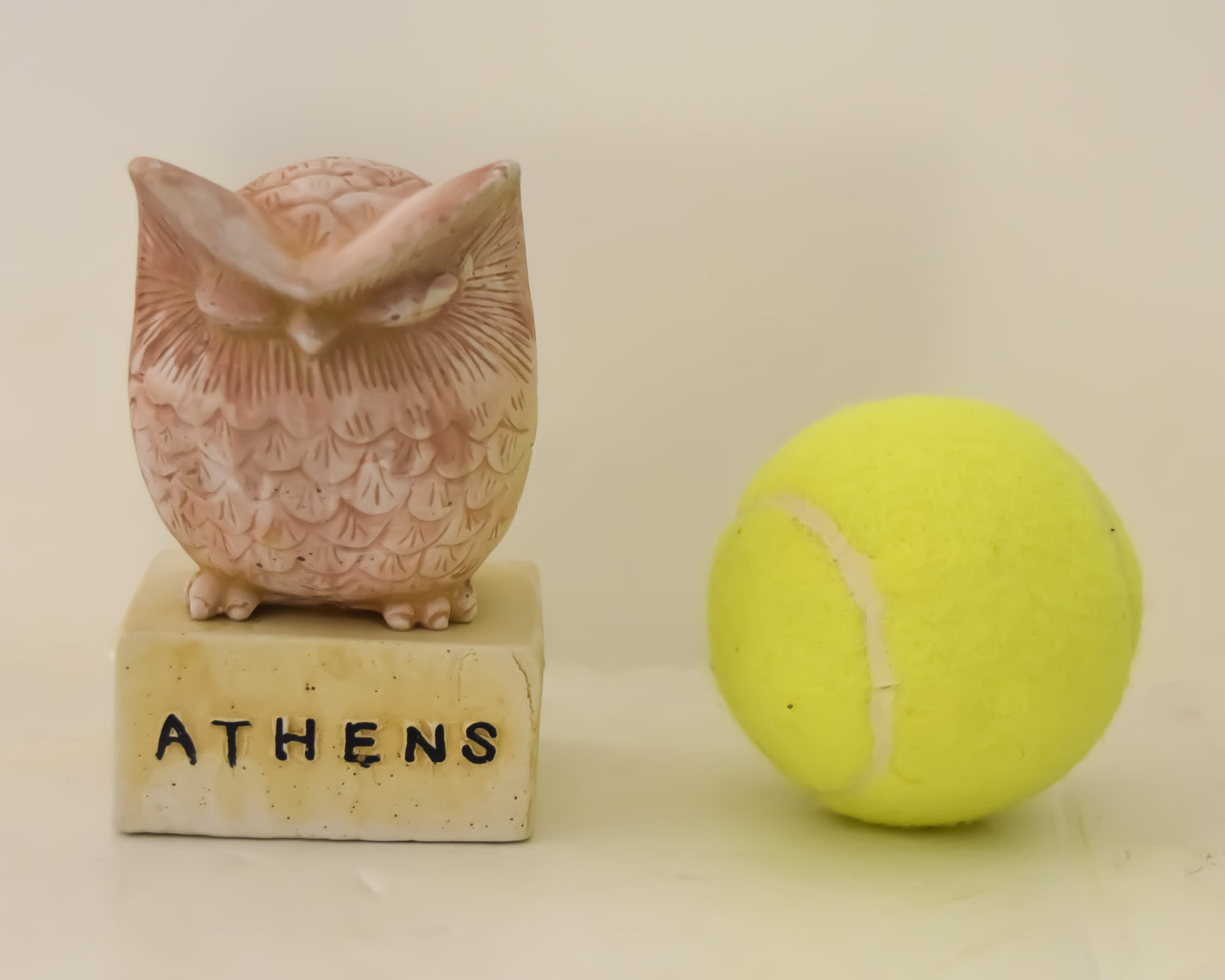 Owl of Wisdom and Intelligence - Symbol of Goddess Athena Minerva - Athenian - Ancient Greece - Casting Stone