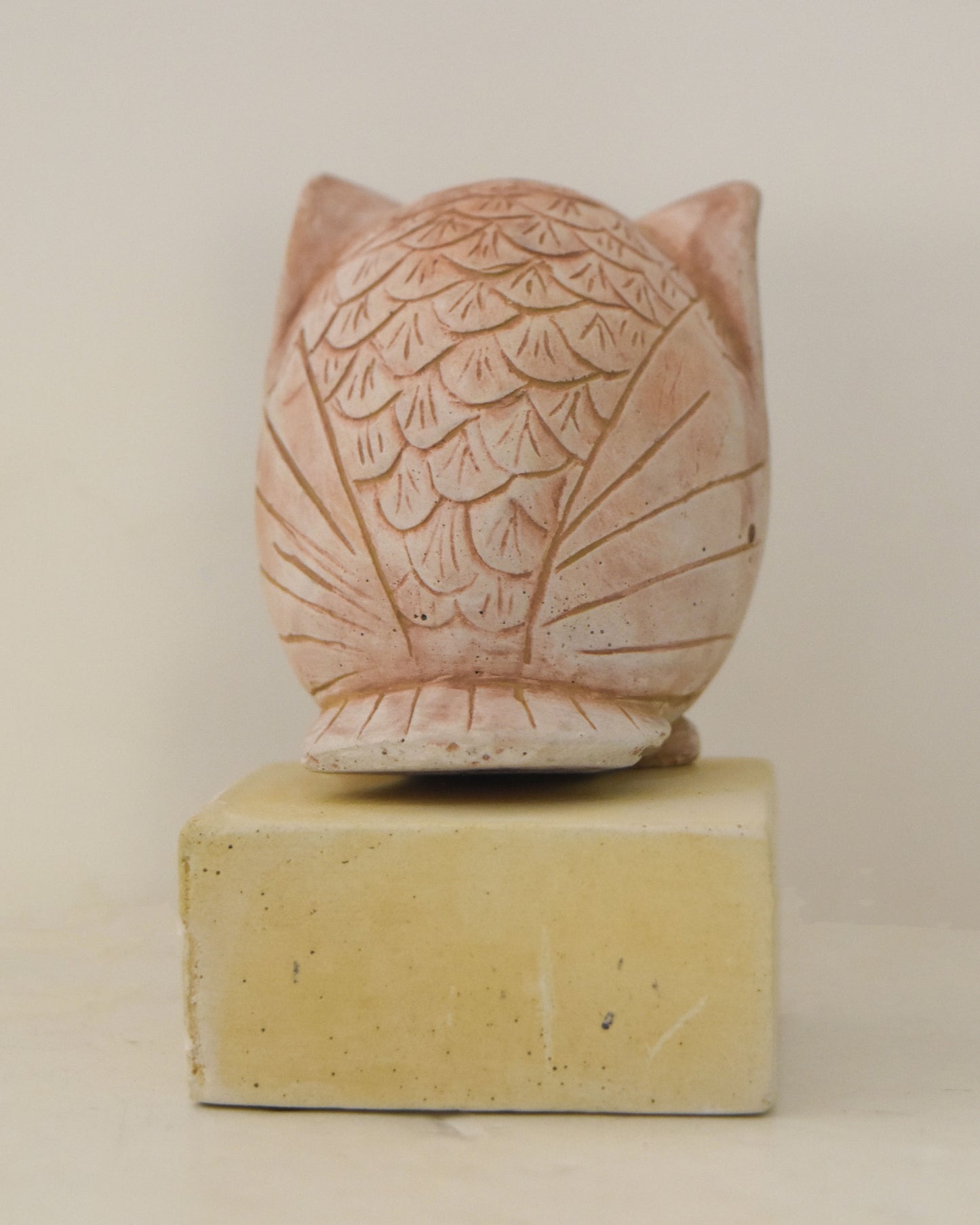 Owl of Wisdom and Intelligence - Symbol of Goddess Athena Minerva - Athenian - Ancient Greece - Casting Stone