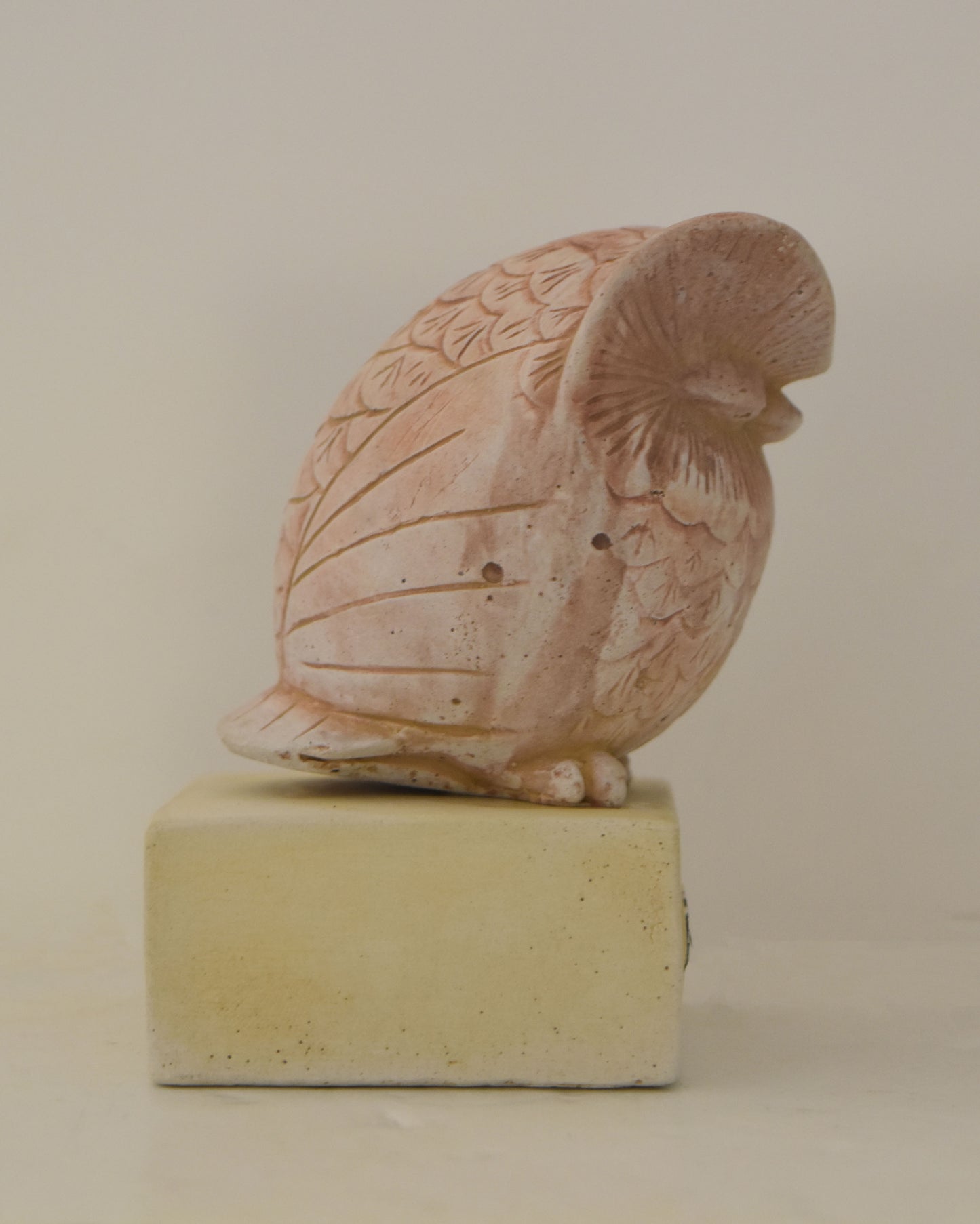 Owl of Wisdom and Intelligence - Symbol of Goddess Athena Minerva - Athenian - Ancient Greece - Casting Stone