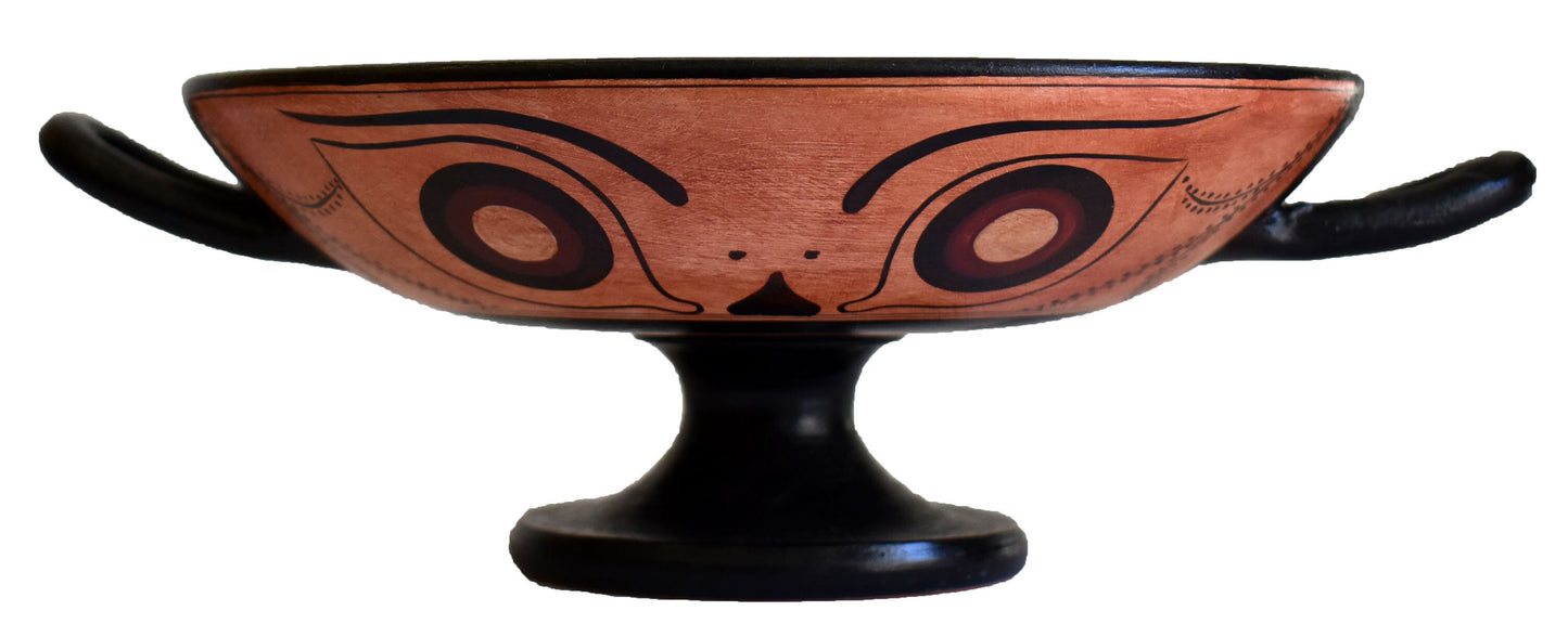 The enigma of the Sphinx - Attic Kylix of the Painter of Oedipus Vatican Museum