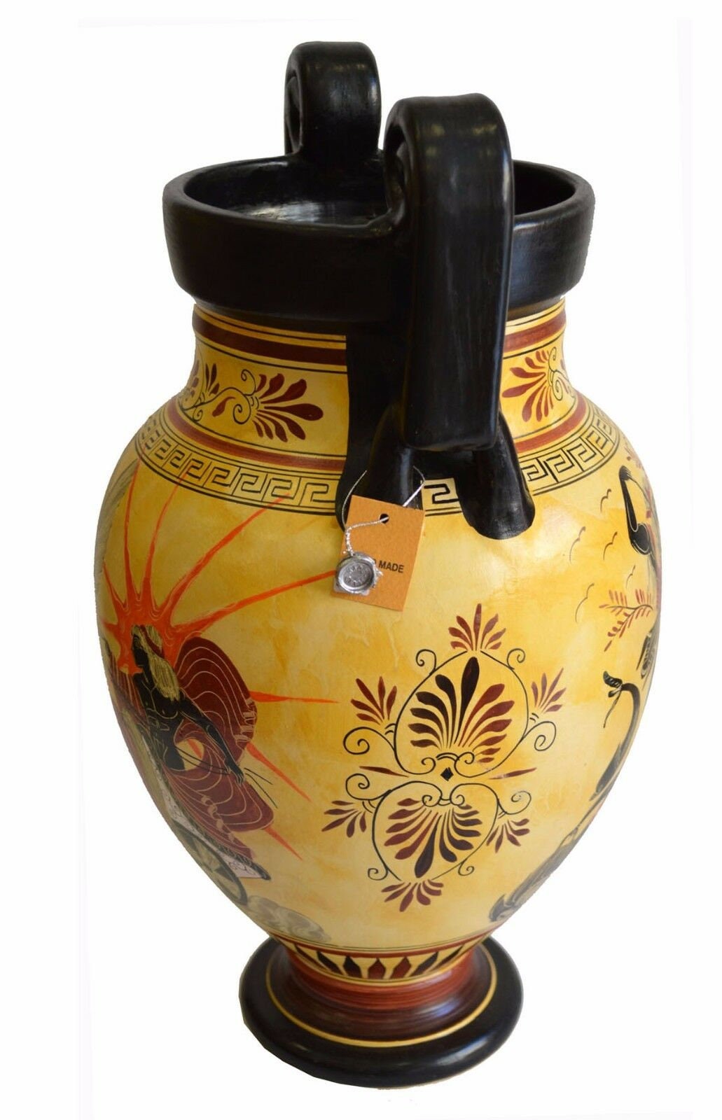 Apollo riding the Sun chariot -God of Light-Goddess Athena with Poseidon Contest