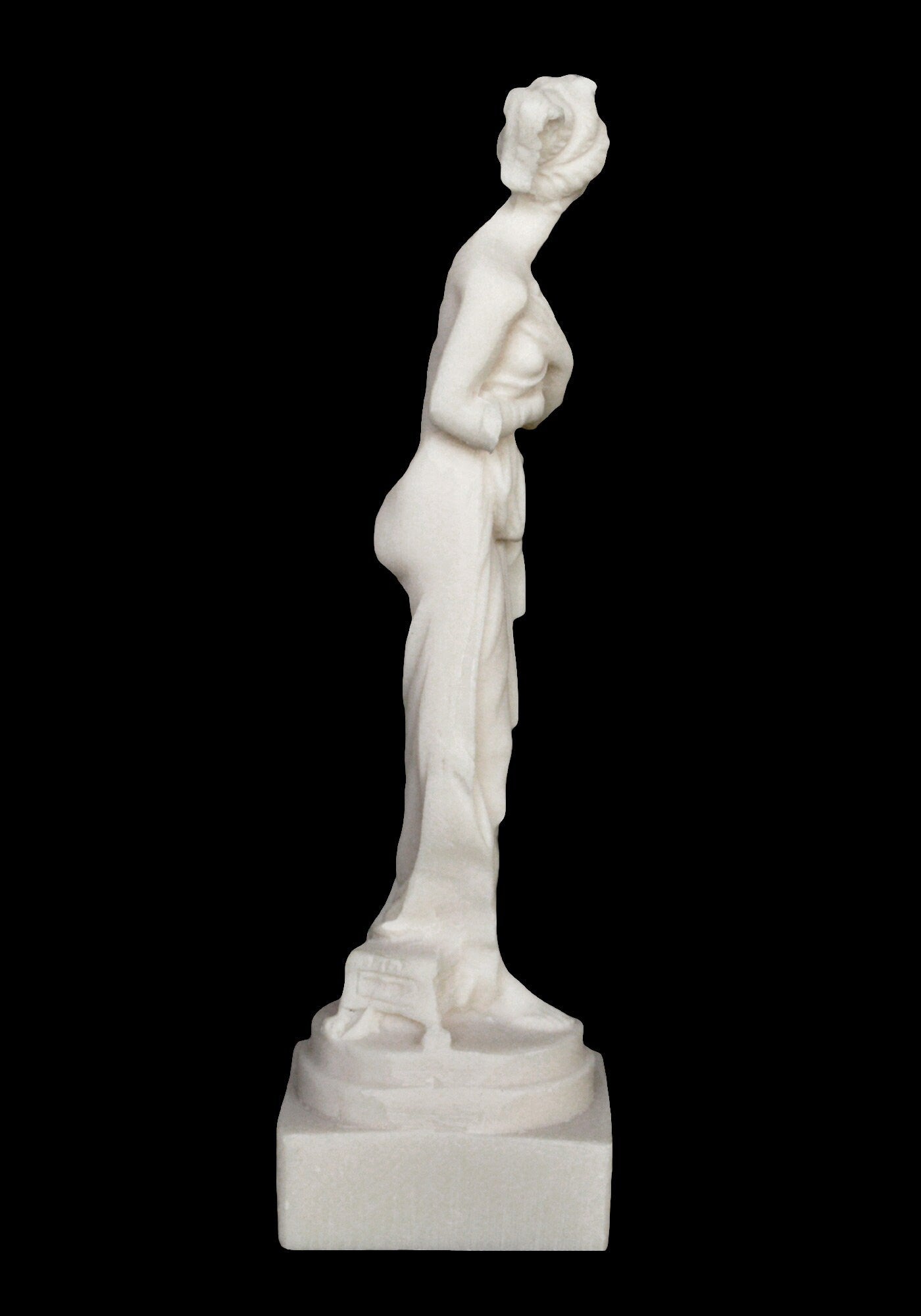 Sappho of Lesbos - 630–570 BC - Ancient Greek Lyric Poet - Tenth Muse - Ode to Aphrodite - Charm of Absolute Naturalness - Alabaster Statue