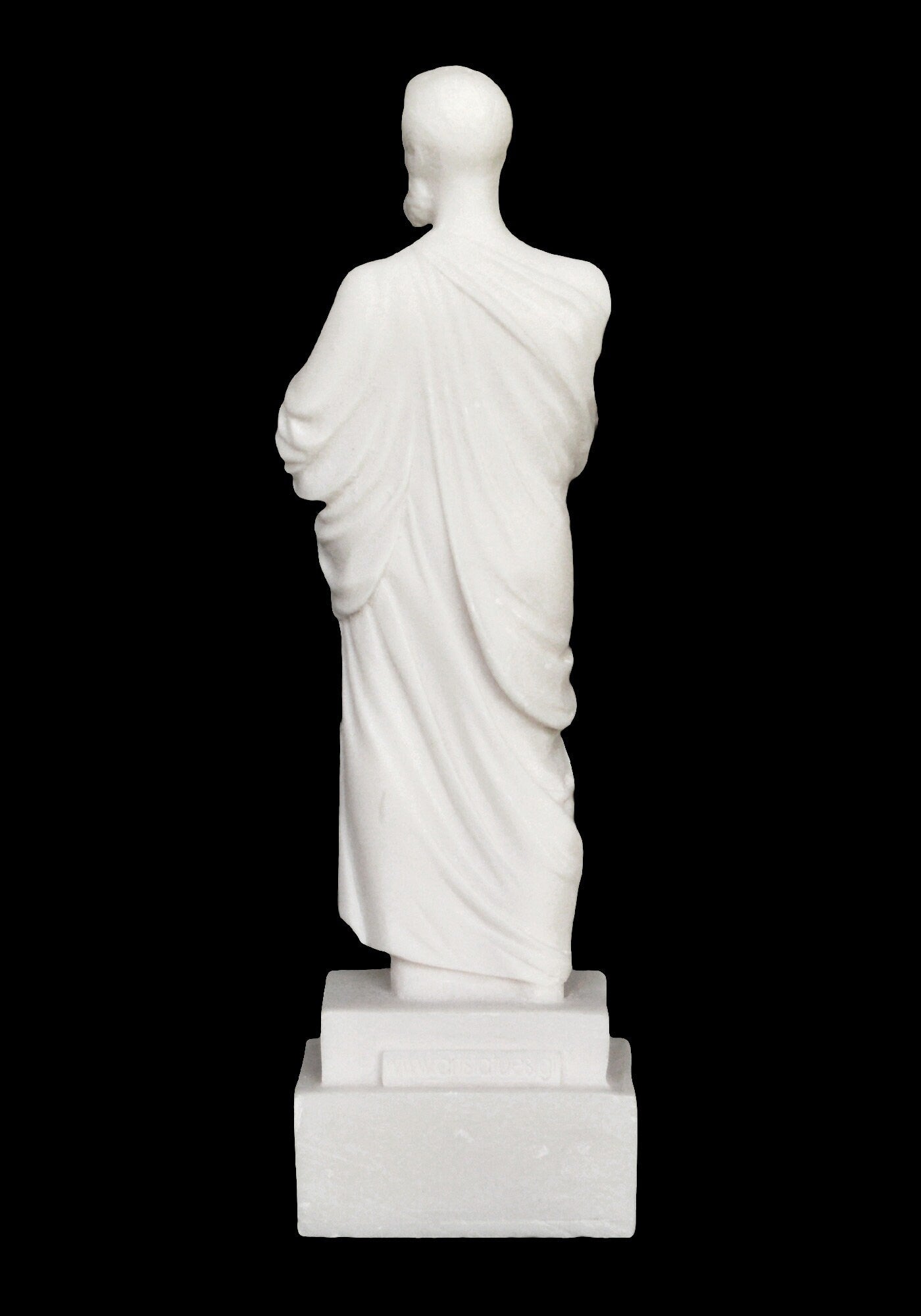 Hippocrates of Kos - Greek physician, Father of Medicine - Classical period,460– 370 BC - Hippocratic School of Medicine - Alabaster statue