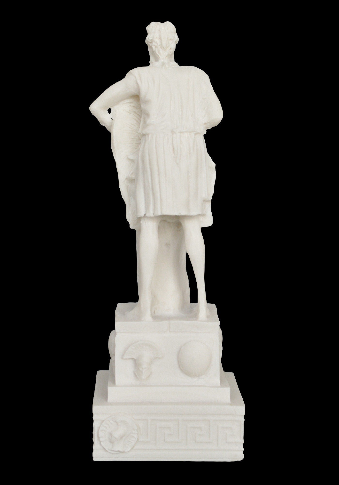 Hephaestus Vulcan - Greek Roman God of Blacksmiths, Metalworking, Craftsmen, Artisans, Fire and Volcanoes - Alabaster Statue