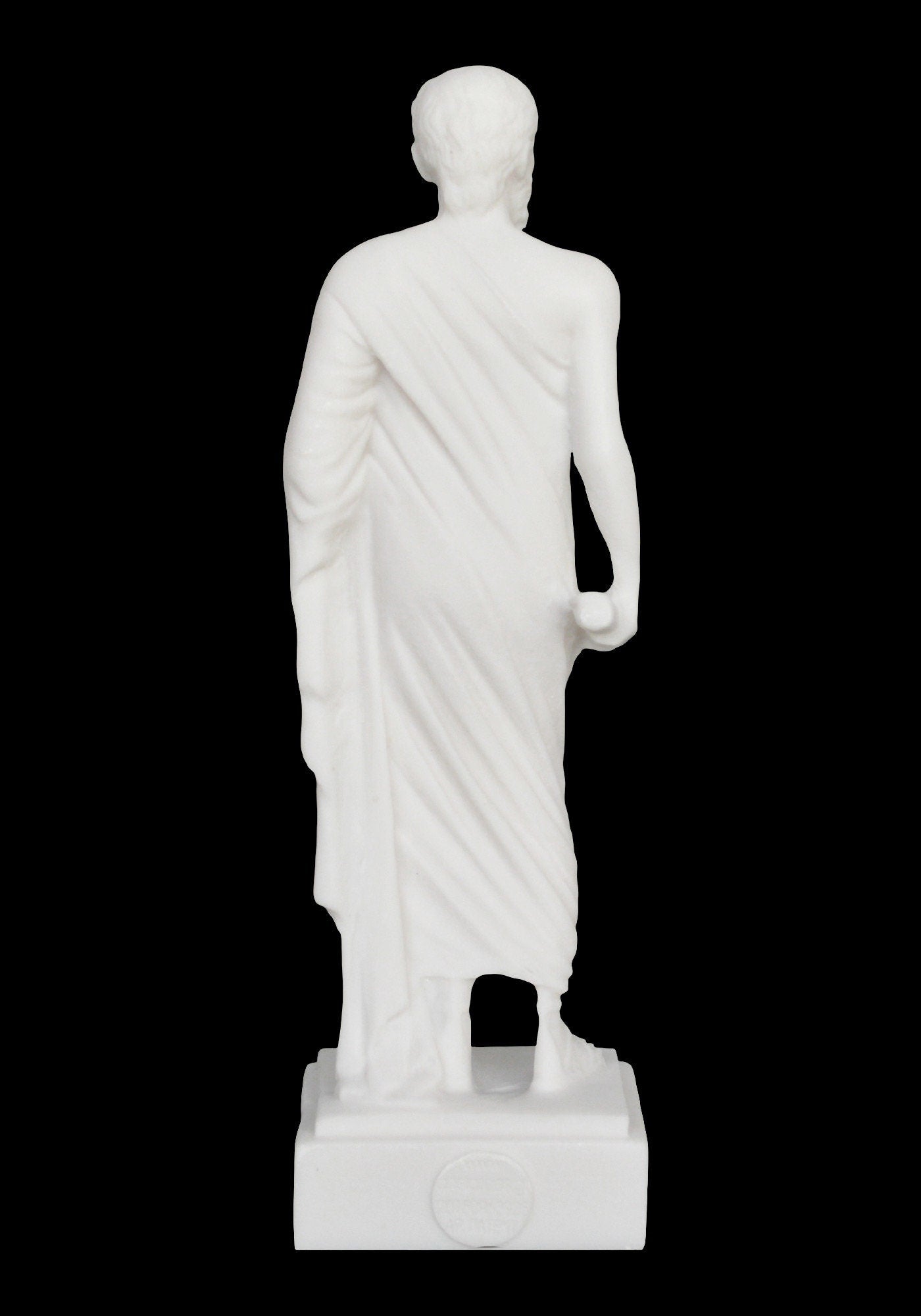Socrates - Ancient Greek Philosopher - 470-399 BC - Teacher of Plato - Father of Western Philosophy - Alabaster Statue