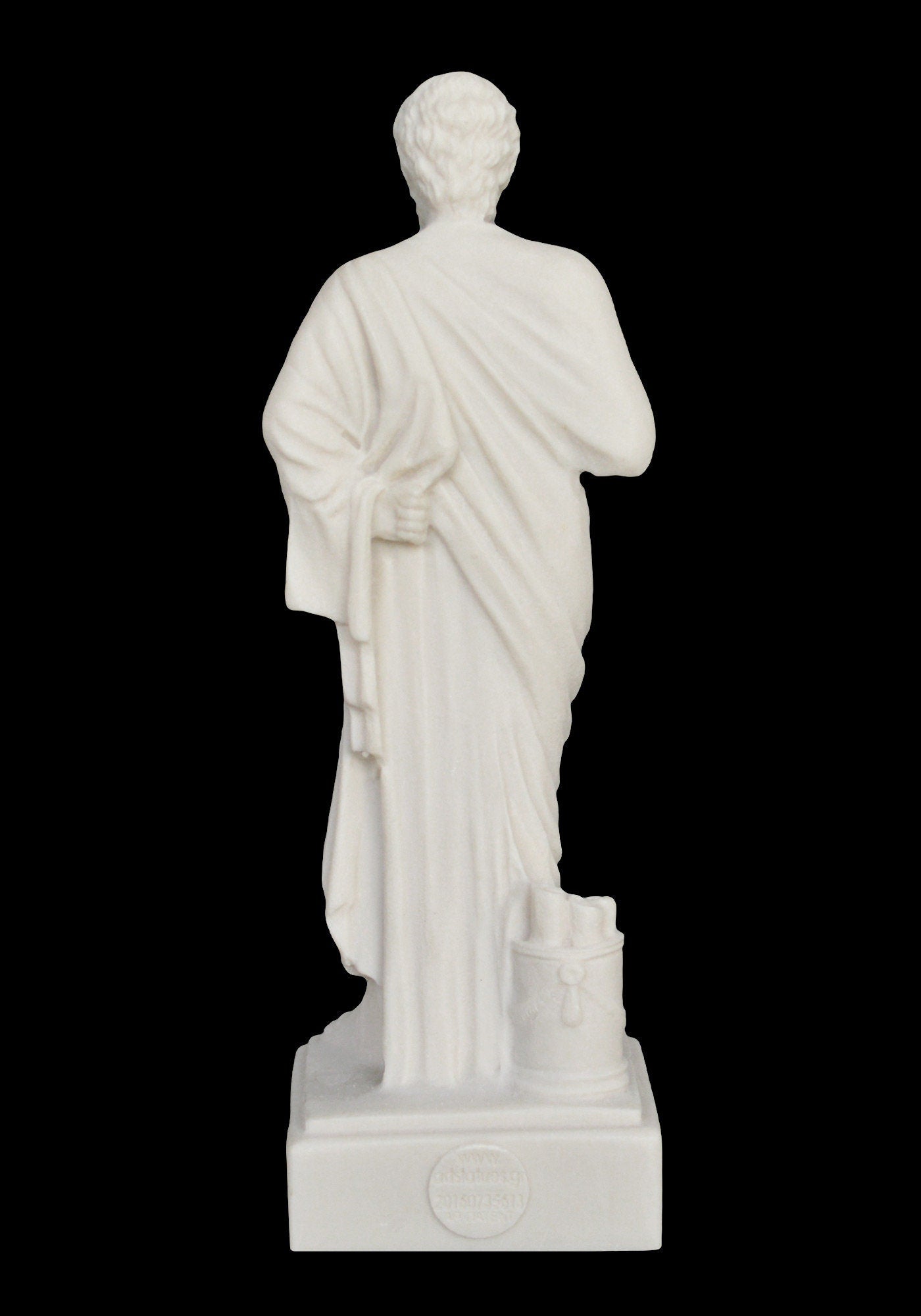 Sophocles - Ancient Athenian Tragedian - 497-406 BC - Theater - Oedipus, Antigone - Dramatic StructureI Innovations - Alabaster Statue