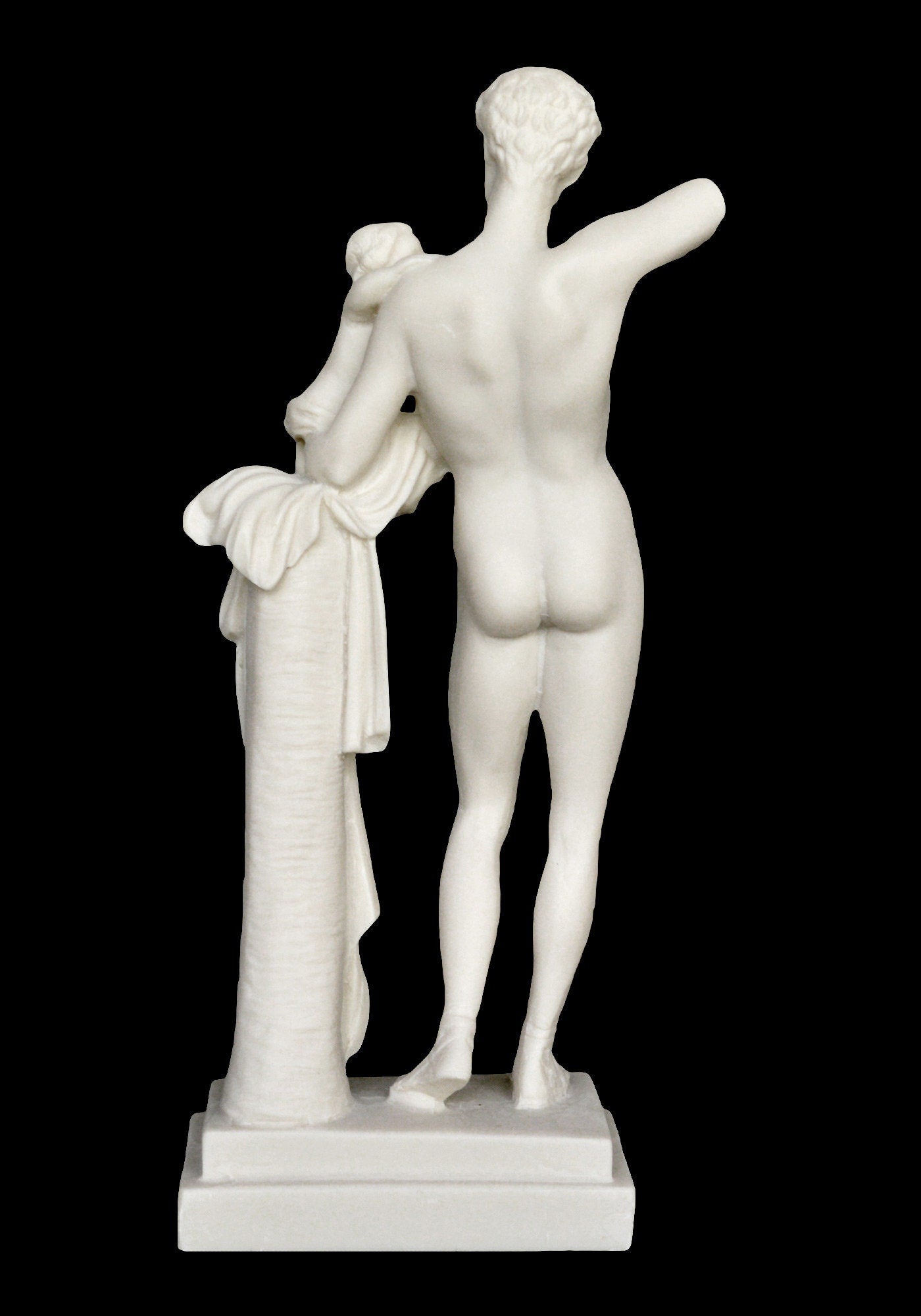 Hermes and Dionysus of Praxiteles - Olympia museum - Alabaster sculpture