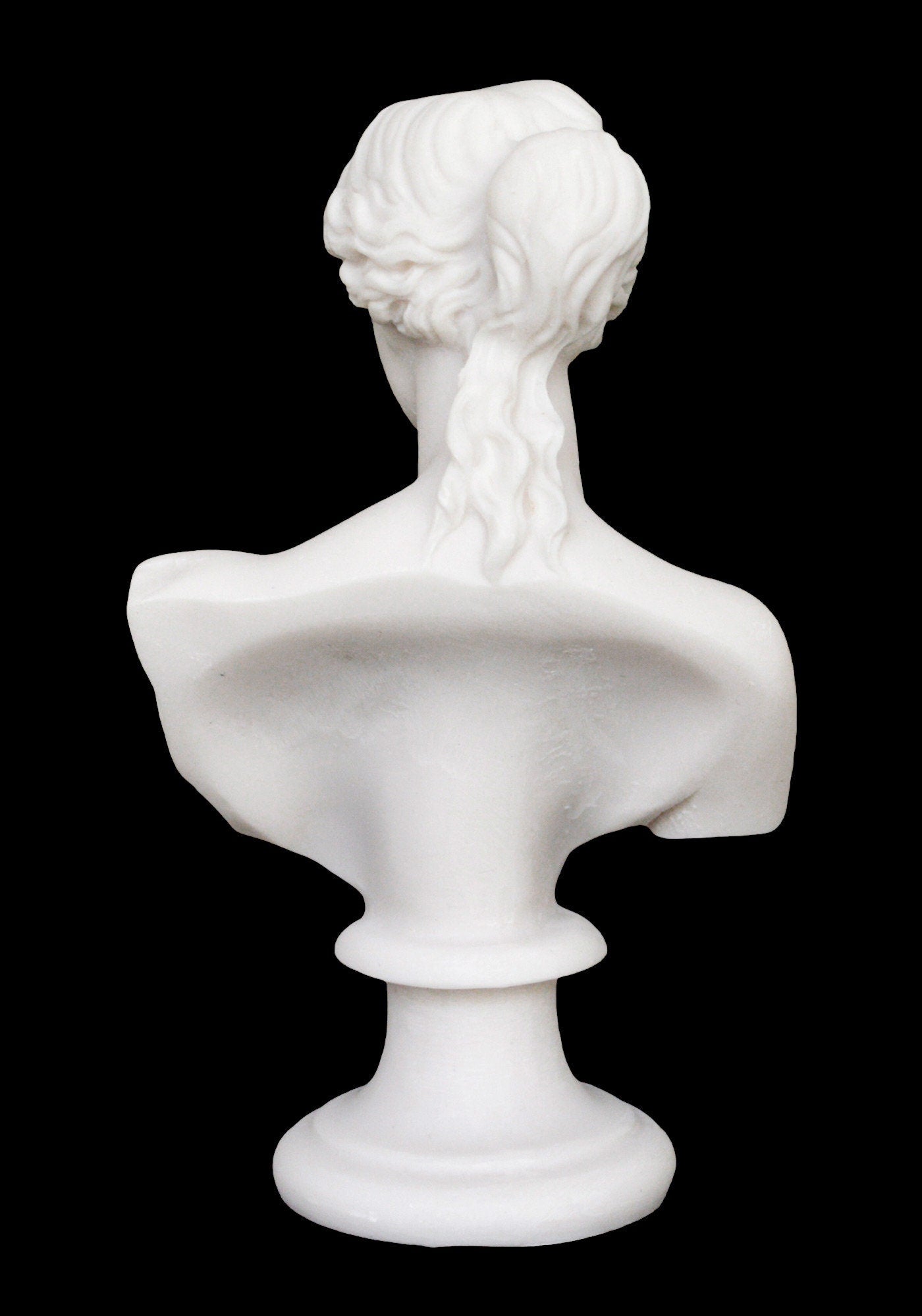 Aphrodite Venus Bust - Greek Roman Goddess of Love, Beauty, Sexual Pleasure, Fertility - Alabaster Statue