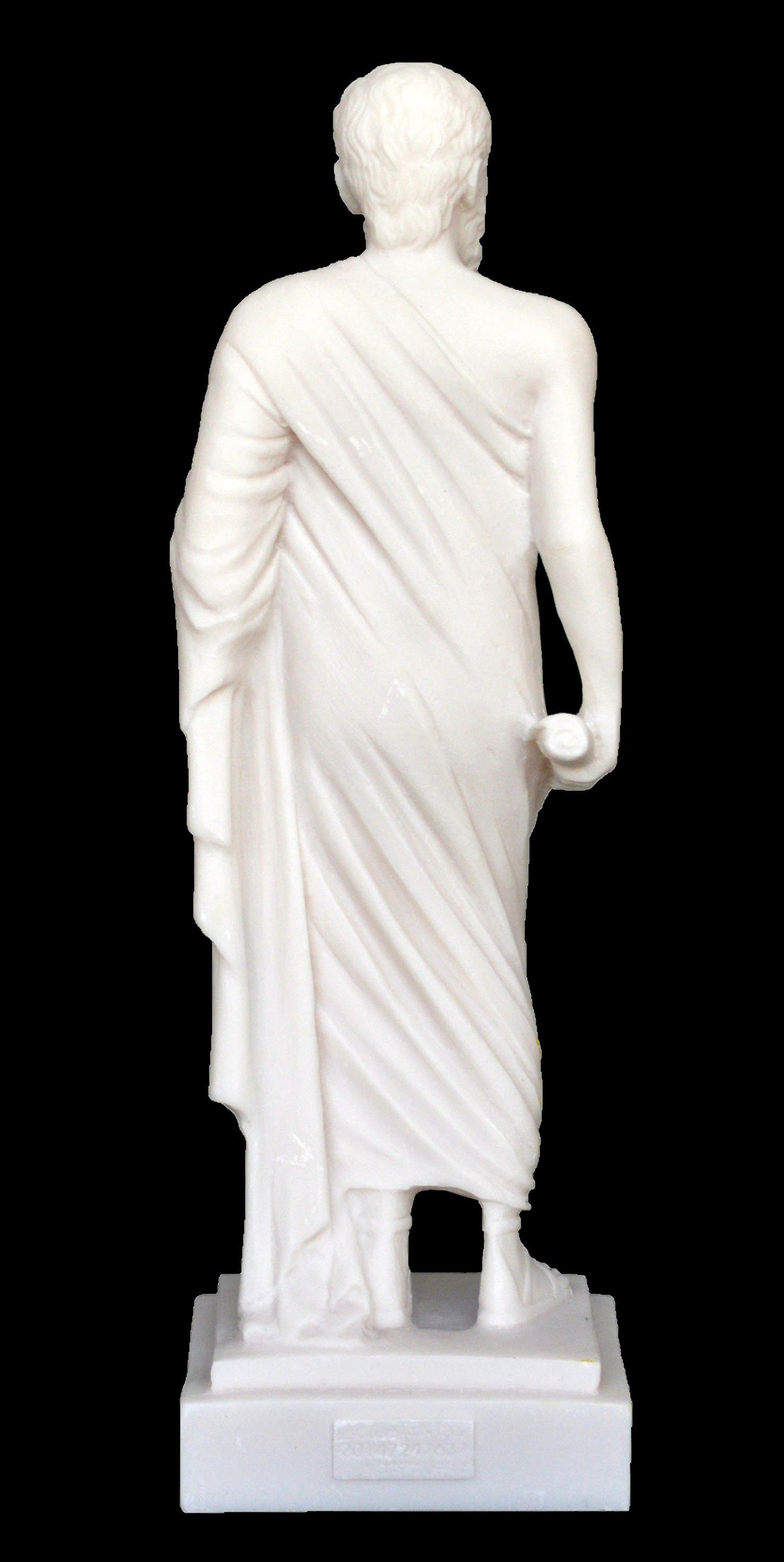 Socrates - Ancient Greek Philosopher - 470-399 BC - Teacher of Plato - Father of Western Philosophy - Alabaster Statue Sculpture