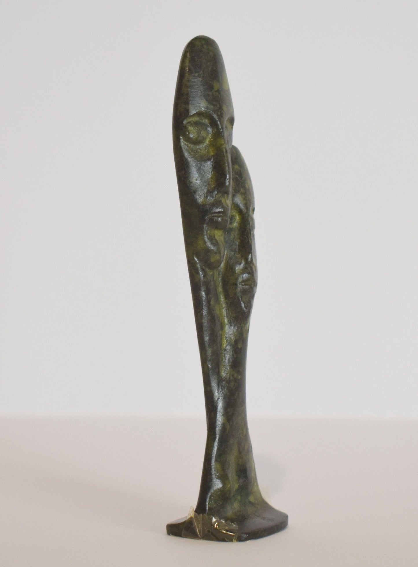 Devotion Statue - Ancient Greece - Cycladic object of high art and aesthetics - pure bronze statue