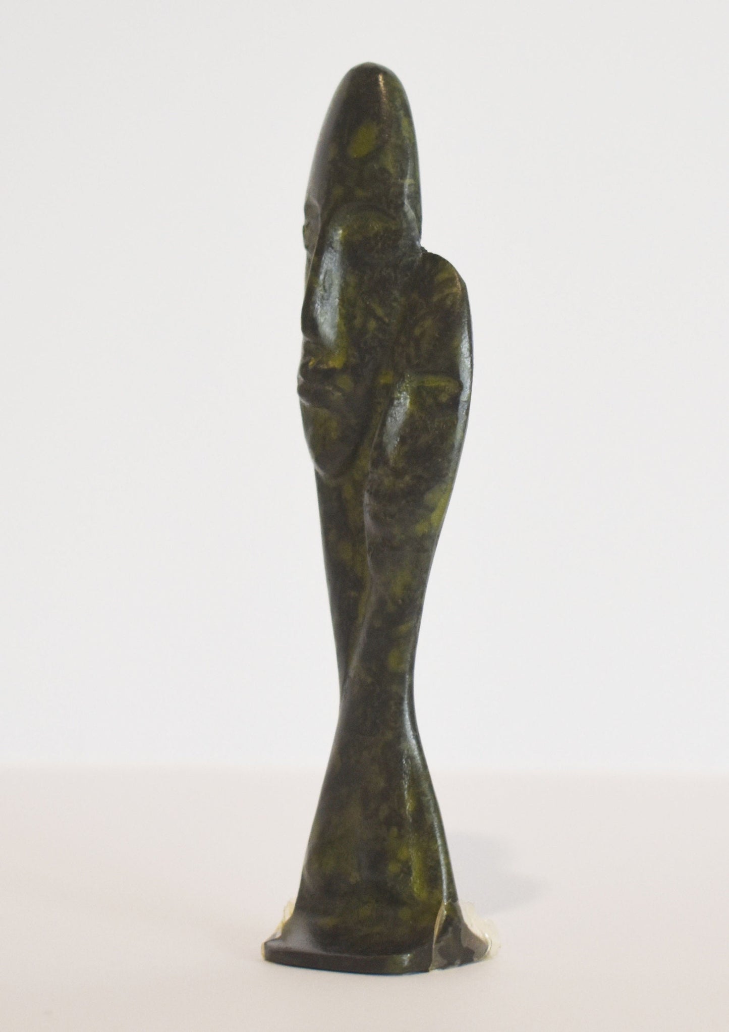 Devotion Statue - Ancient Greece - Cycladic object of high art and aesthetics - pure bronze statue