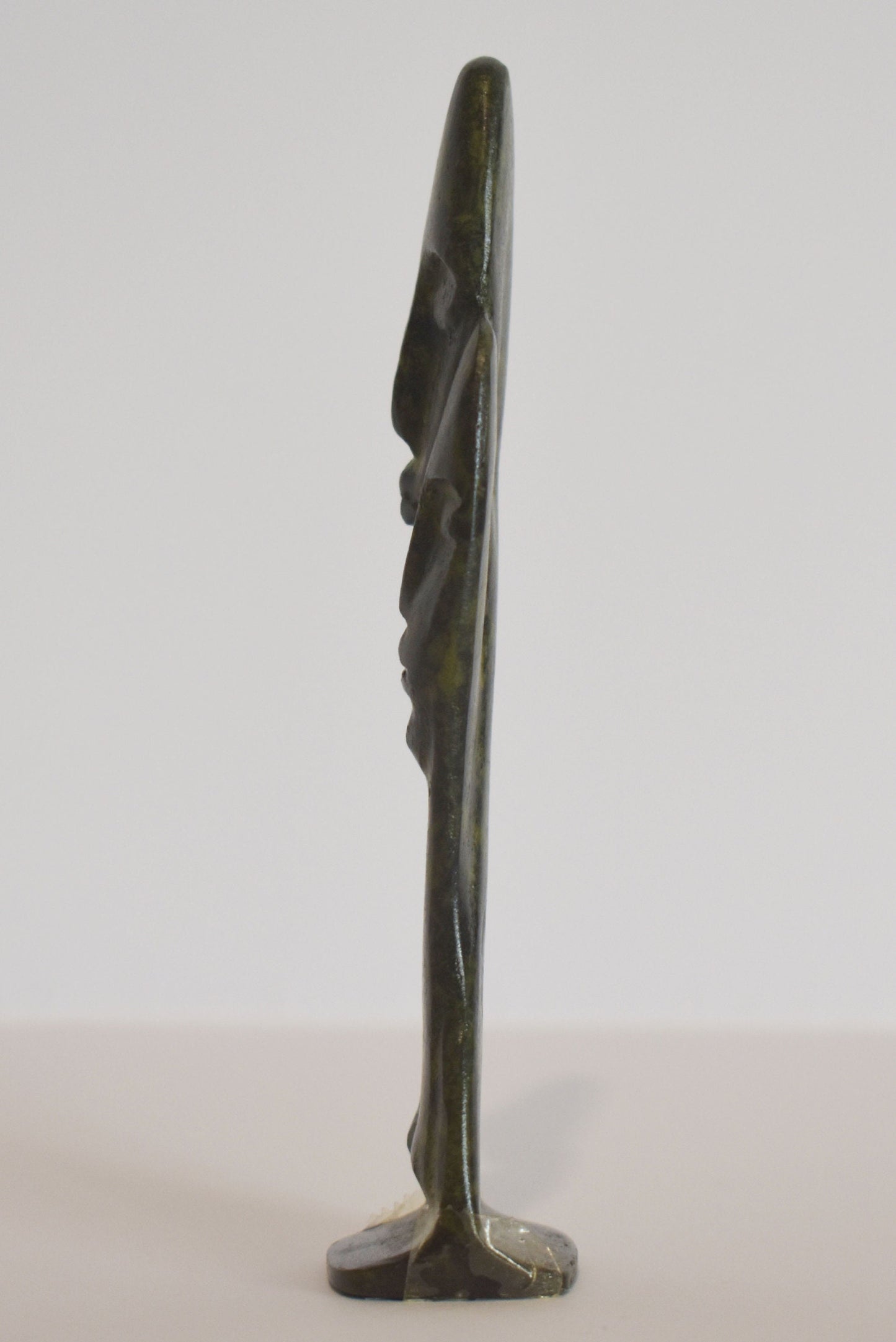 Devotion Statue - Cycladic Sculpture - pure bronze statue