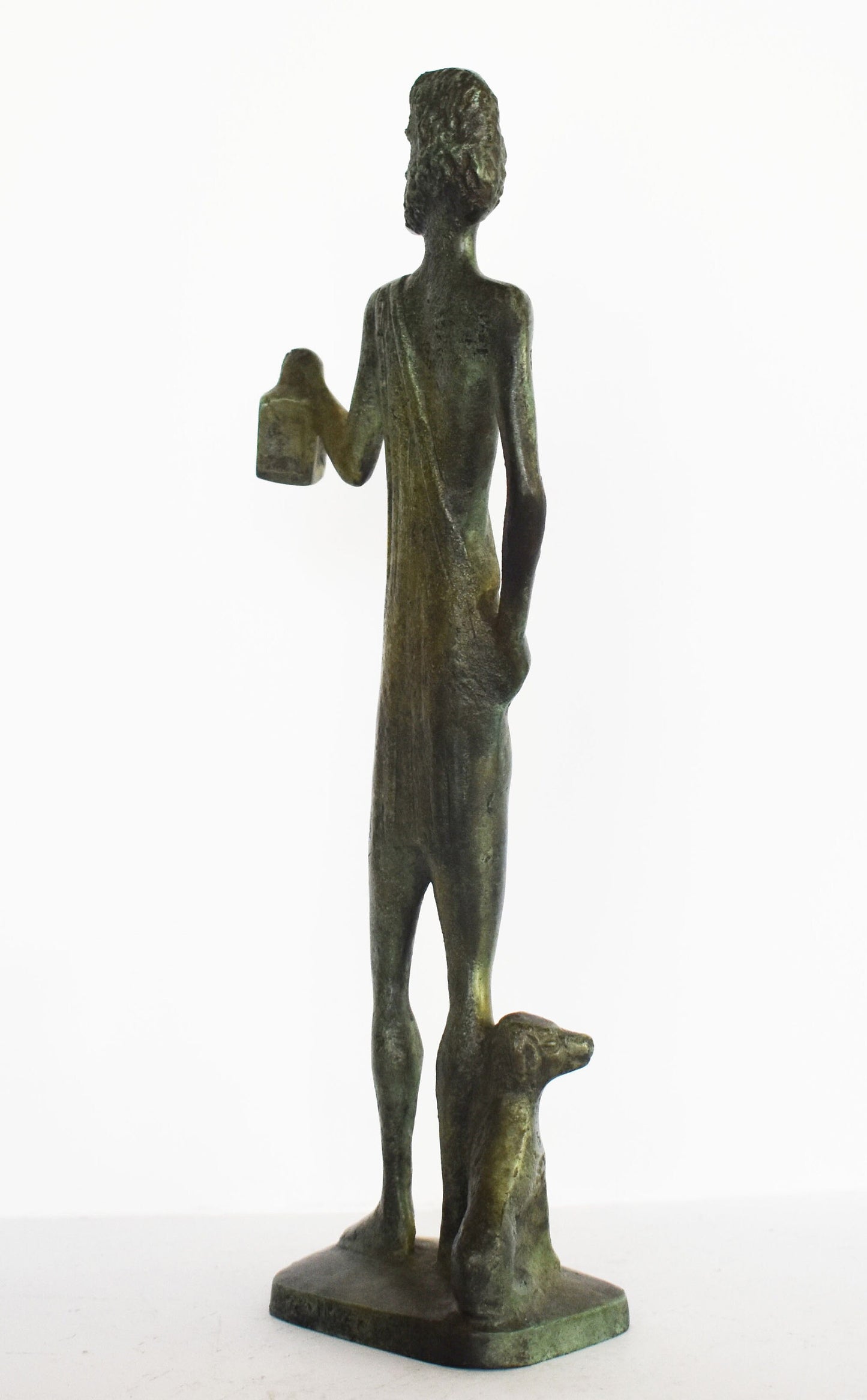 Diogenes the cynic philosopher statue - ancient Greek reproduction - pure bronze  sculpture