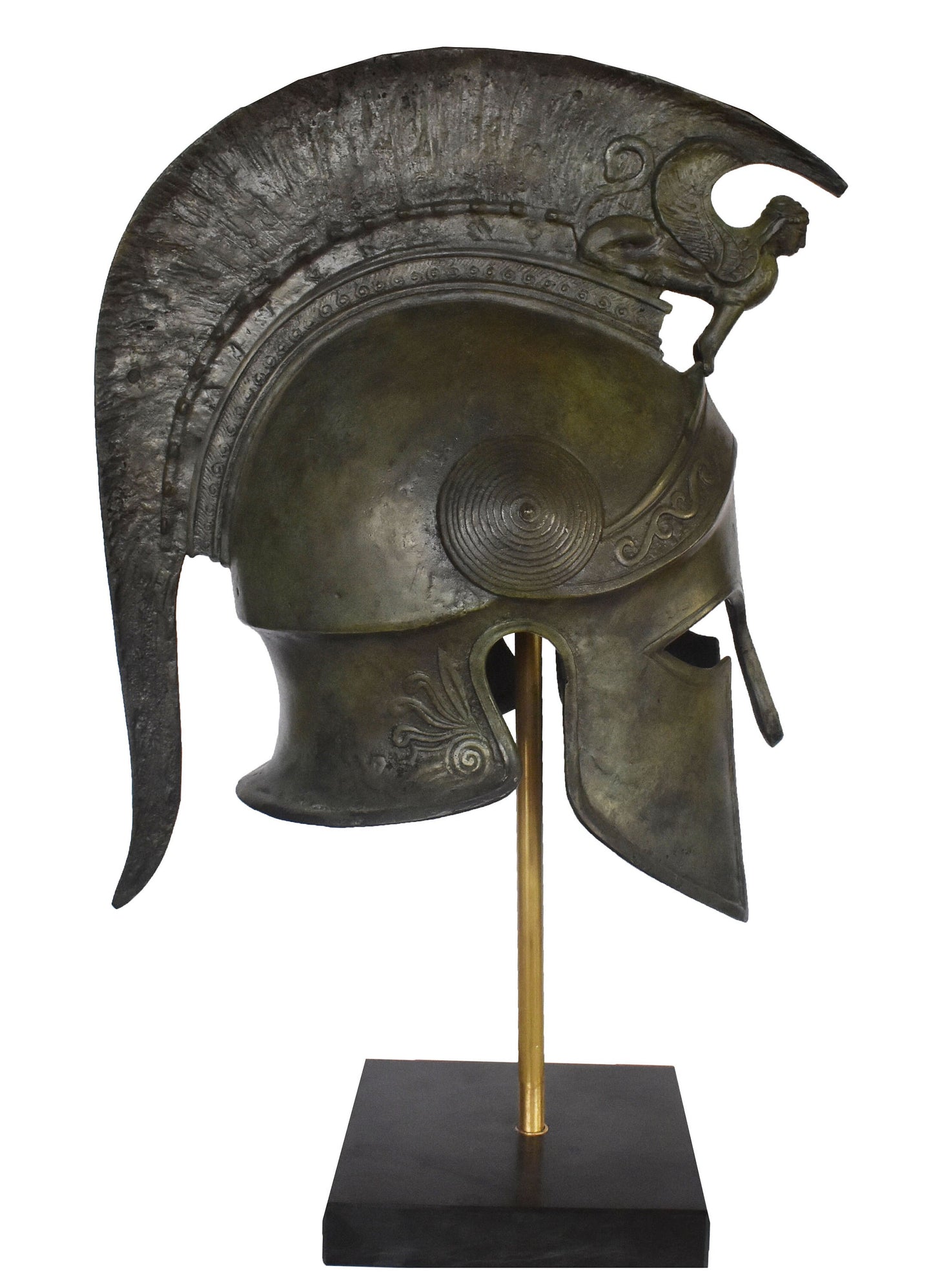 Ancient Greek Spartan Corinthian Helmet - Spartan Spear - Dory - King Leonidas and 300
