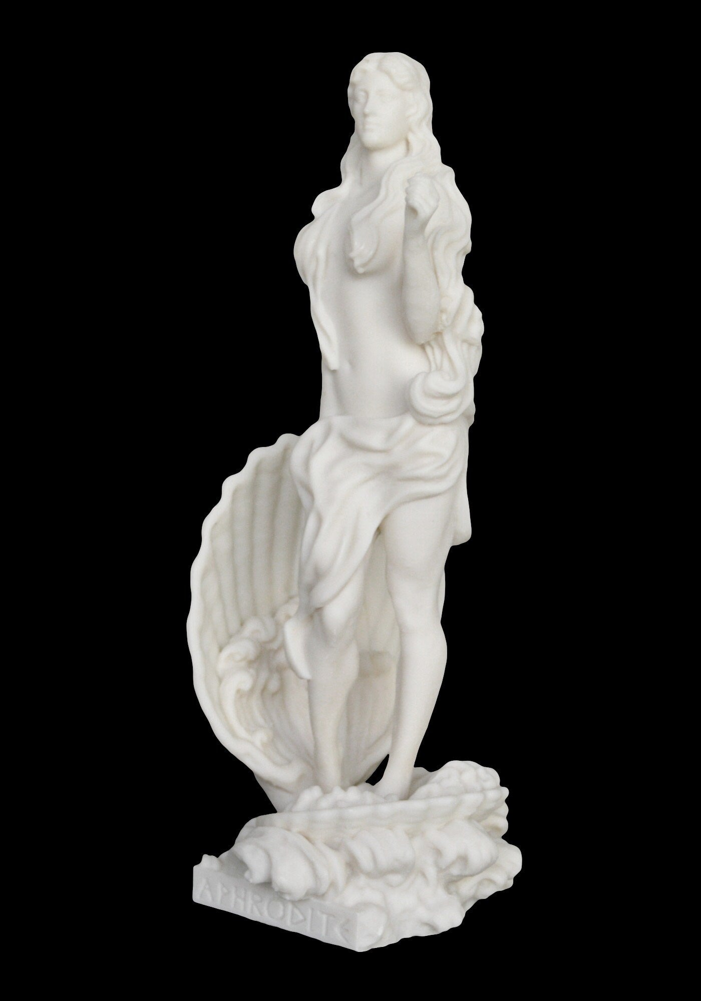 Aphrodite Venus – Greek Roman Goddess of Love, Beauty, Pleasure, Fertility, Desire and Procreation - Alabaster statue