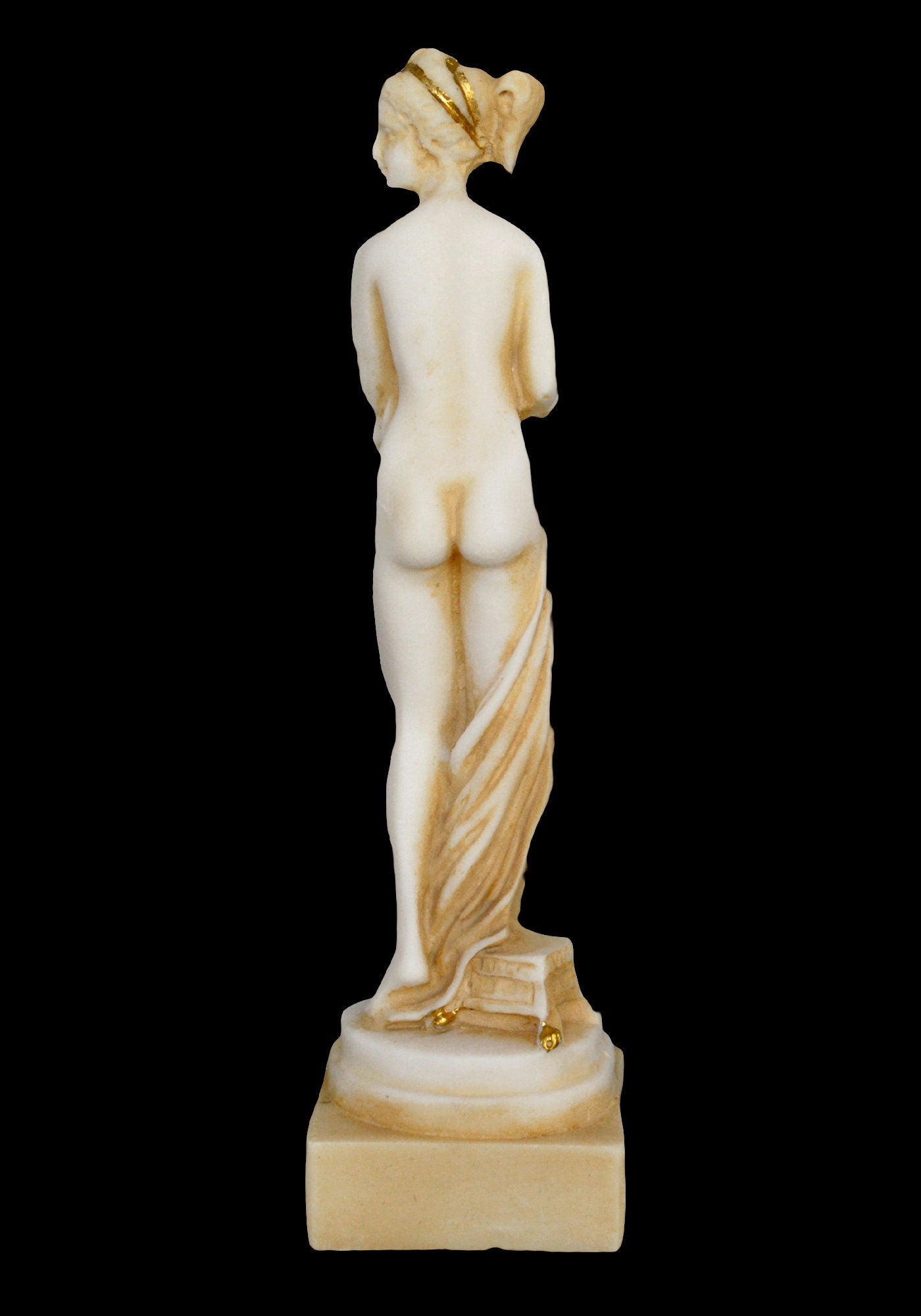 Sappho of Lesbos - 630–570 BC - Ancient Greek Lyric Poet - Tenth Muse - Ode to Aphrodite - Aged Alabaster Statue