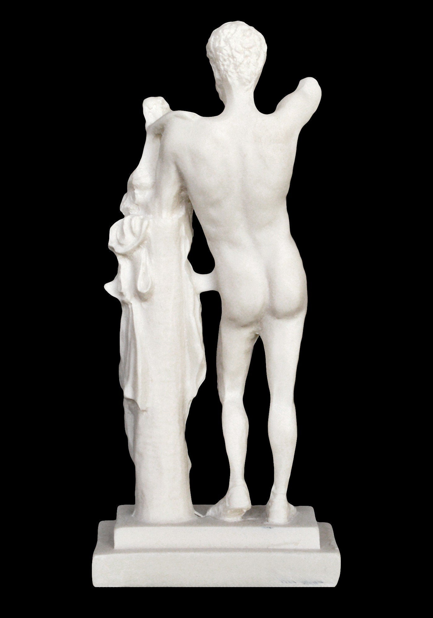 Hermes and the Infant Dionysus of Praxiteles - 400 BC - One of the most magnificent Art Pieces of the Ancient World - Alabaster Sculpture