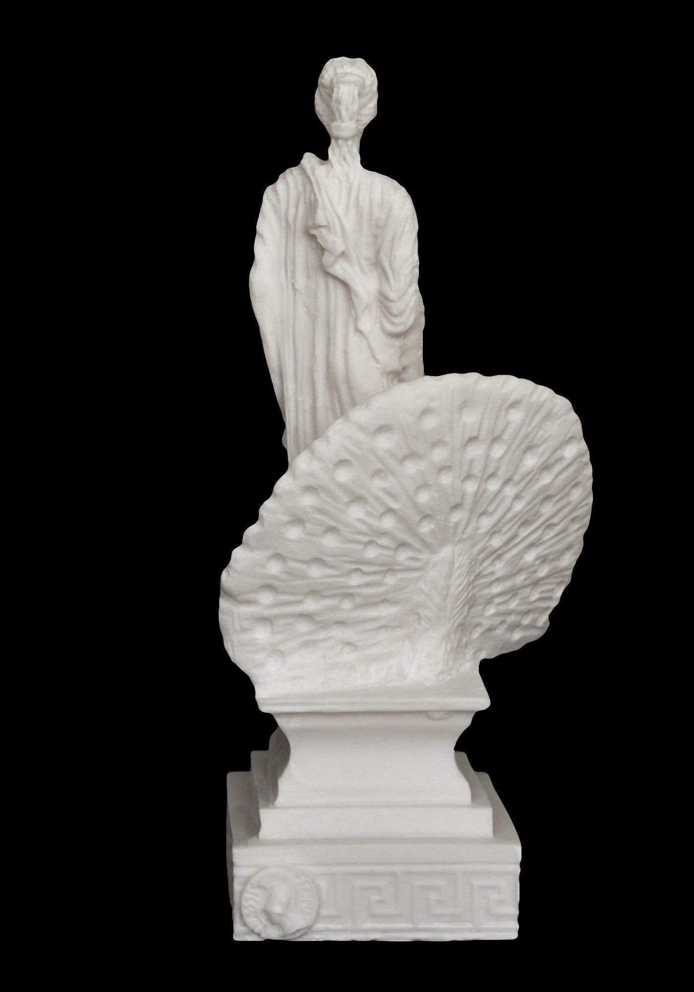 Hera Juno - Greek Roman Goddess of Marriage, Women, Childbirth and Family - Queen of Olympus - Zeus Wife - Alabaster Statue
