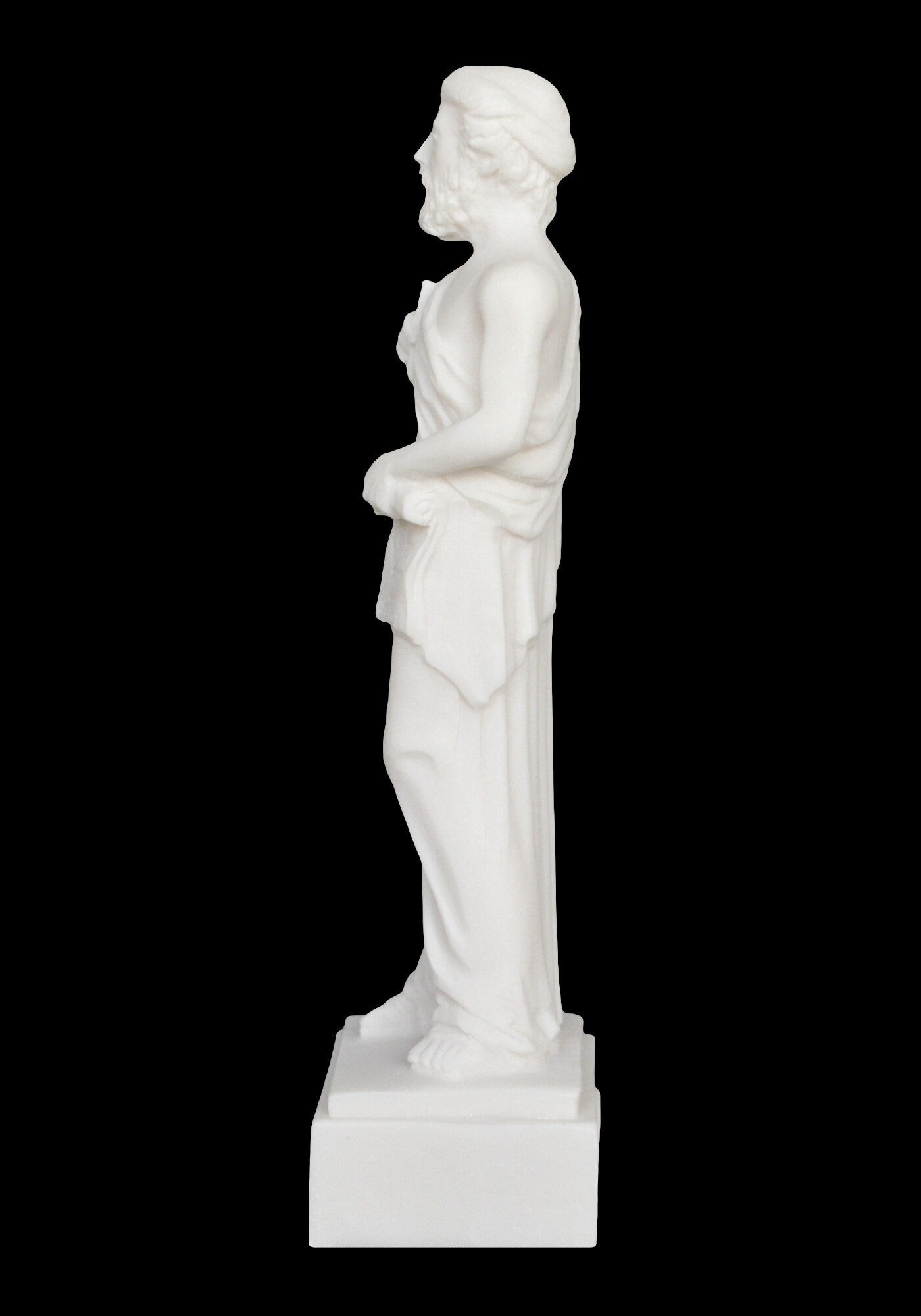 Pythagoras of Samos - Mathematician, Philosopher and founder of the Pythagorean brotherhood - Alabaster Statue