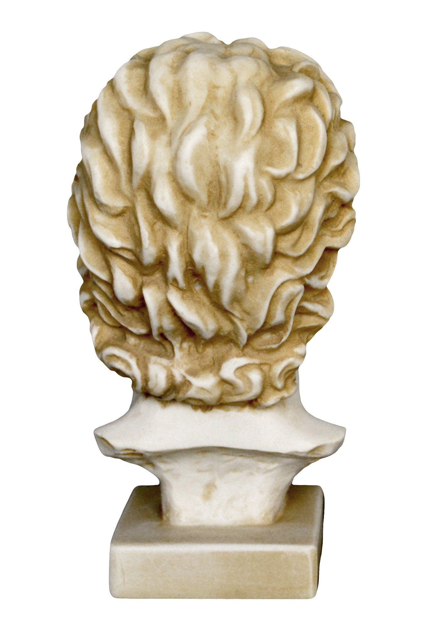 Alexander the Great Bust - King of Macedonia - 356–323 BC - Son of Philip - Visionary Leader - Aged Alabaster Sculpture