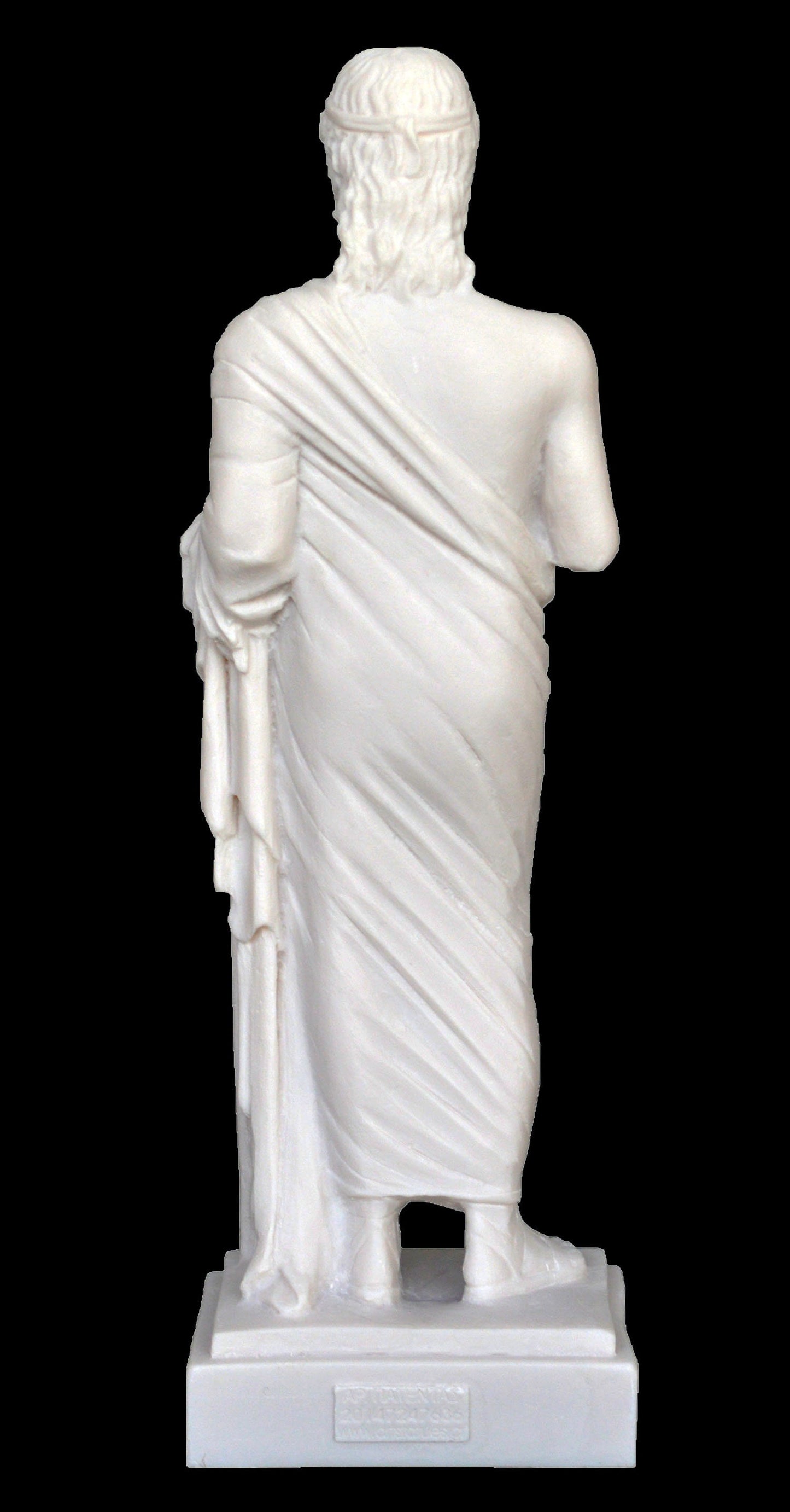 Heraclitus of Ephesus - Ancient Greek Philosopher - Unity of Opposites and Harmony in the World - Alabaster Statue