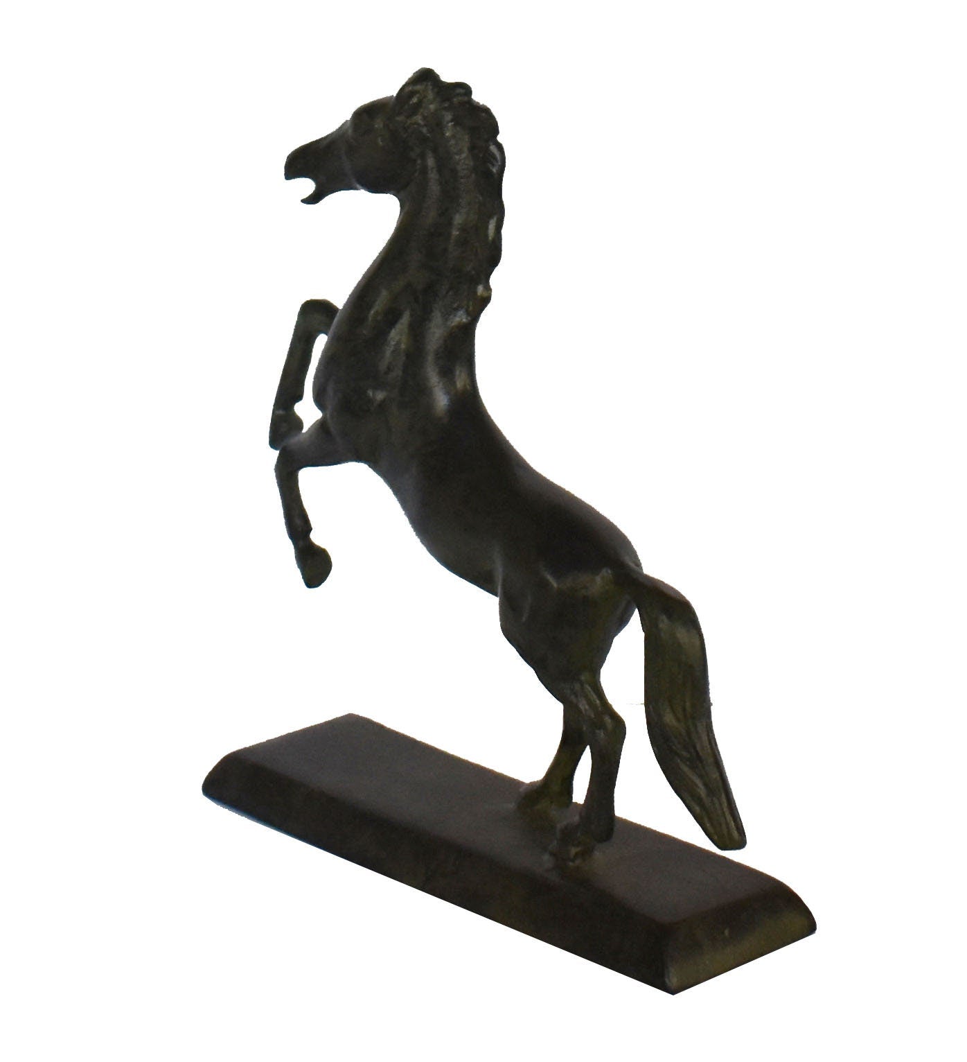 Ancient Greek Horse Bronze Sculpture Symbol of Wealth and Prosperity