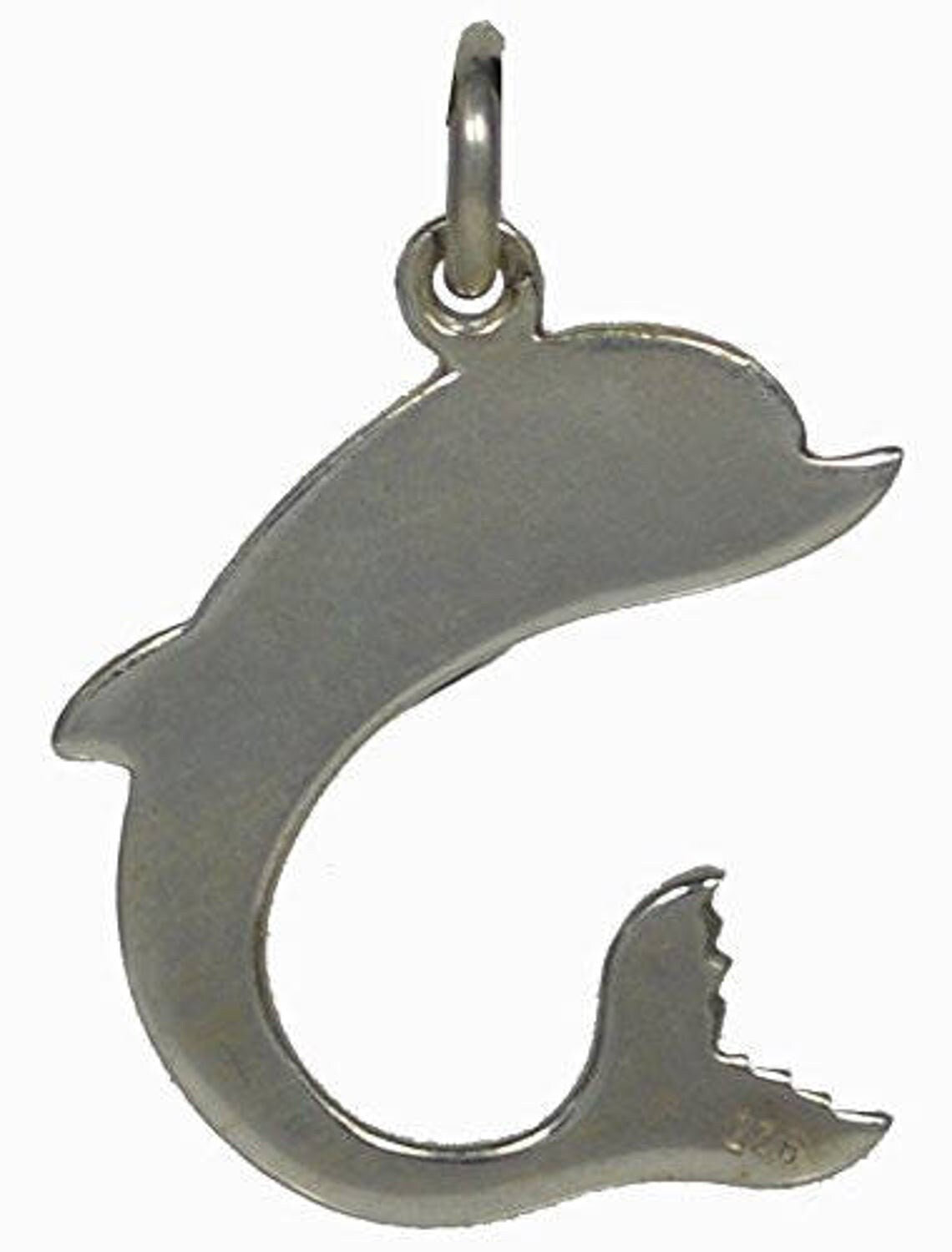 Dolphin - Poseidon's and Aphrodite's Symbol - Pendant - 925 Sterling Silver