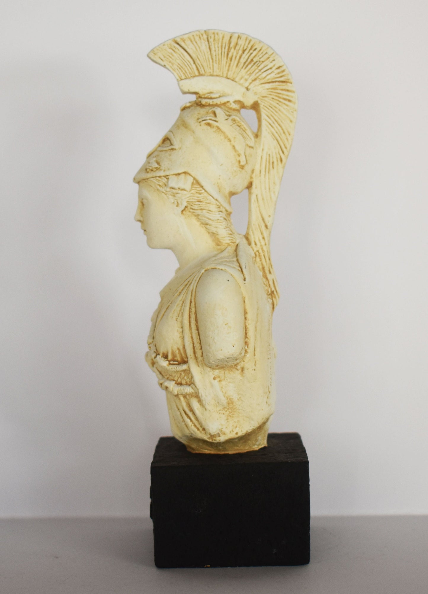 Athena Minerva - Greek Roman goddess of Wisdom, Strength, Strategy, Womens Purity  - museum reproduction - head bust