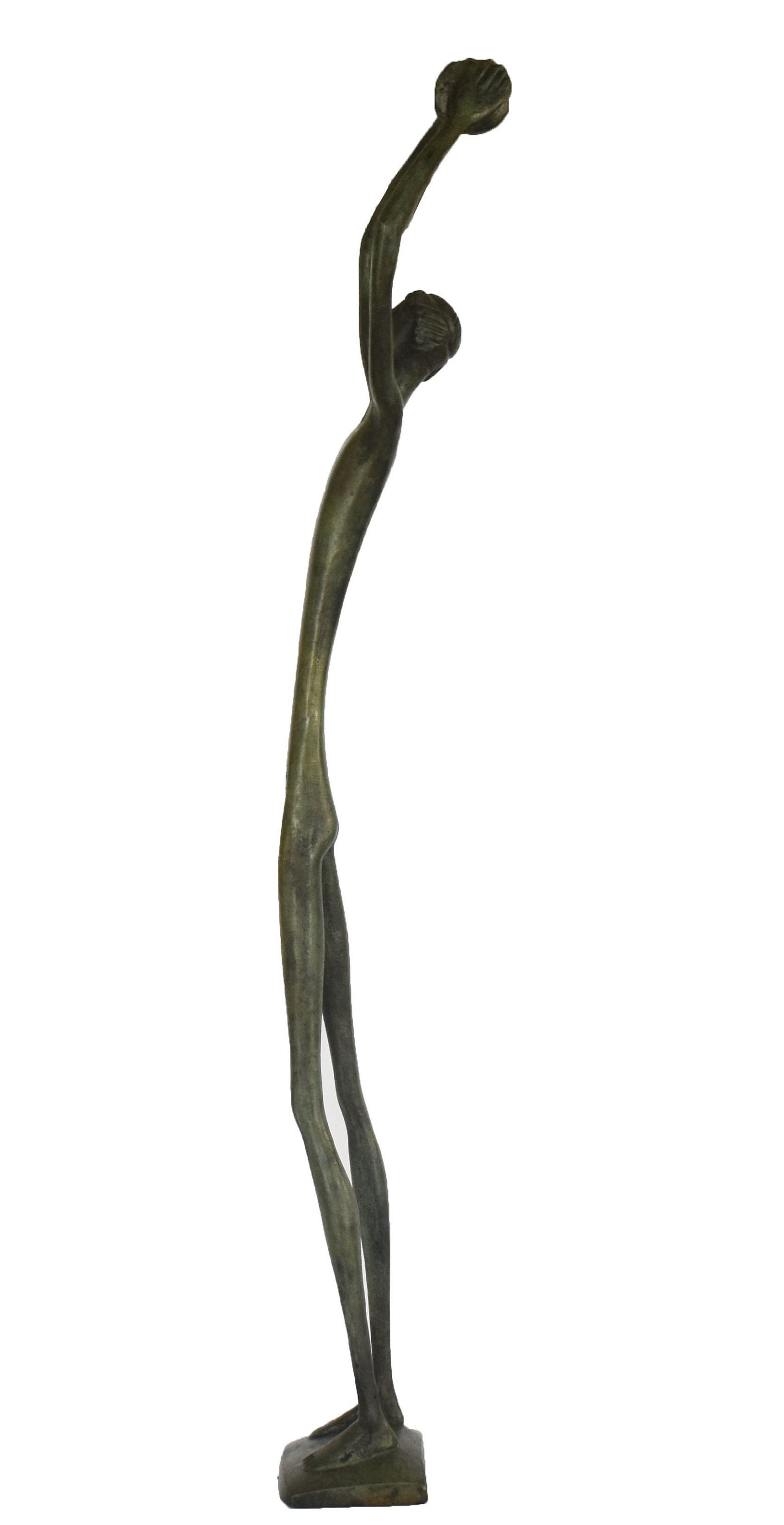 Discobolus - Discus Thrower - Olympic Games - pure Bronze Sculpture