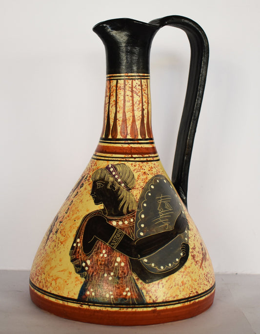 Aphrodite Venus – Greek Roman Goddess of  Sexual Love, Passion and Beauty - Floral design - Ceramic Vase