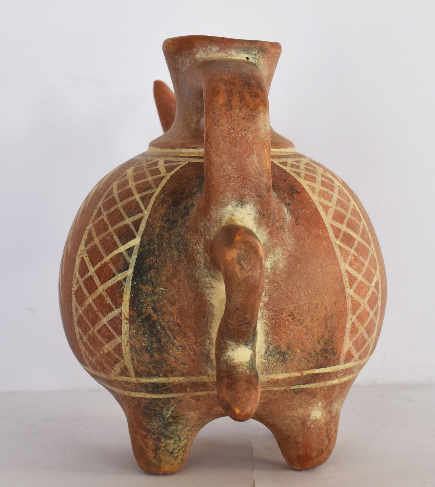 Rhyton in the form of Donkey - Cyprus - 1200 BC - Museum Reproduction - Ceramic Artifact