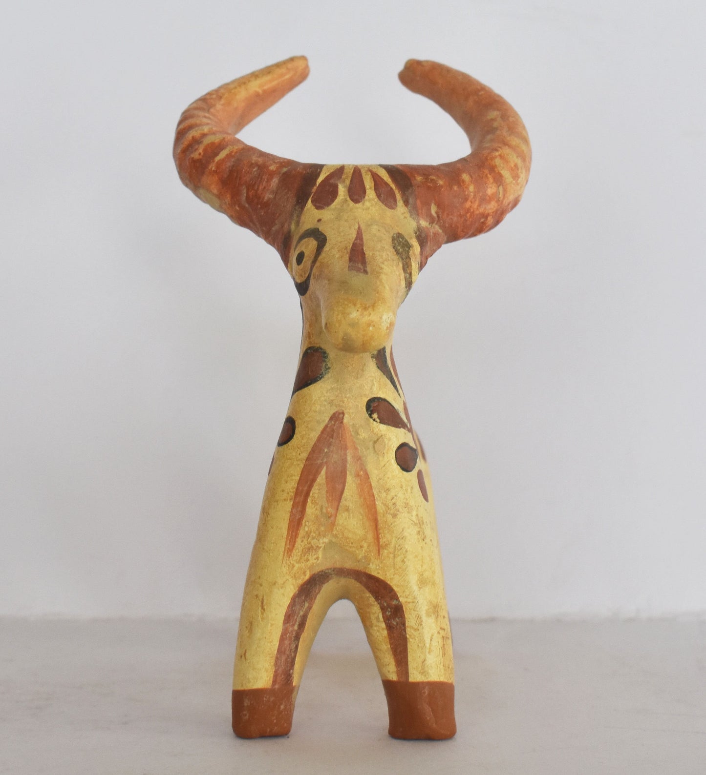 Animal Goat - Mycenaean Idol - 1100 BC - Symbol of New Opportunities - Museum Reproduction - Ceramic Artifact