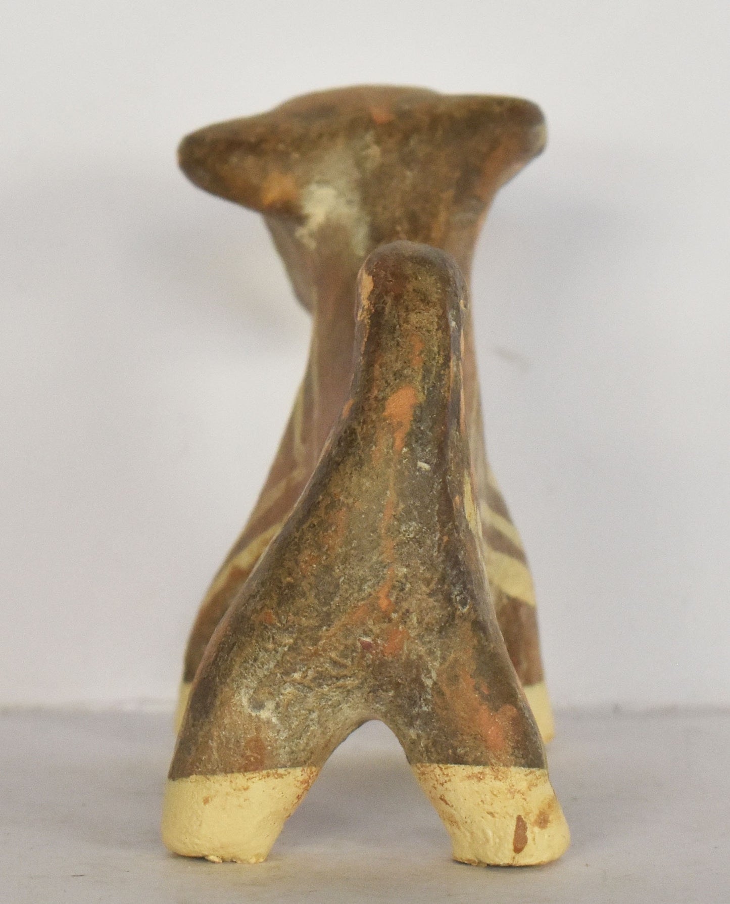 Idol of a Dog -  Mycenae - 1100 BC - Symbol of Loyalty, Vigilance, Guardian, Protector - Miniature - Museum Reproduction - Ceramic Artifact