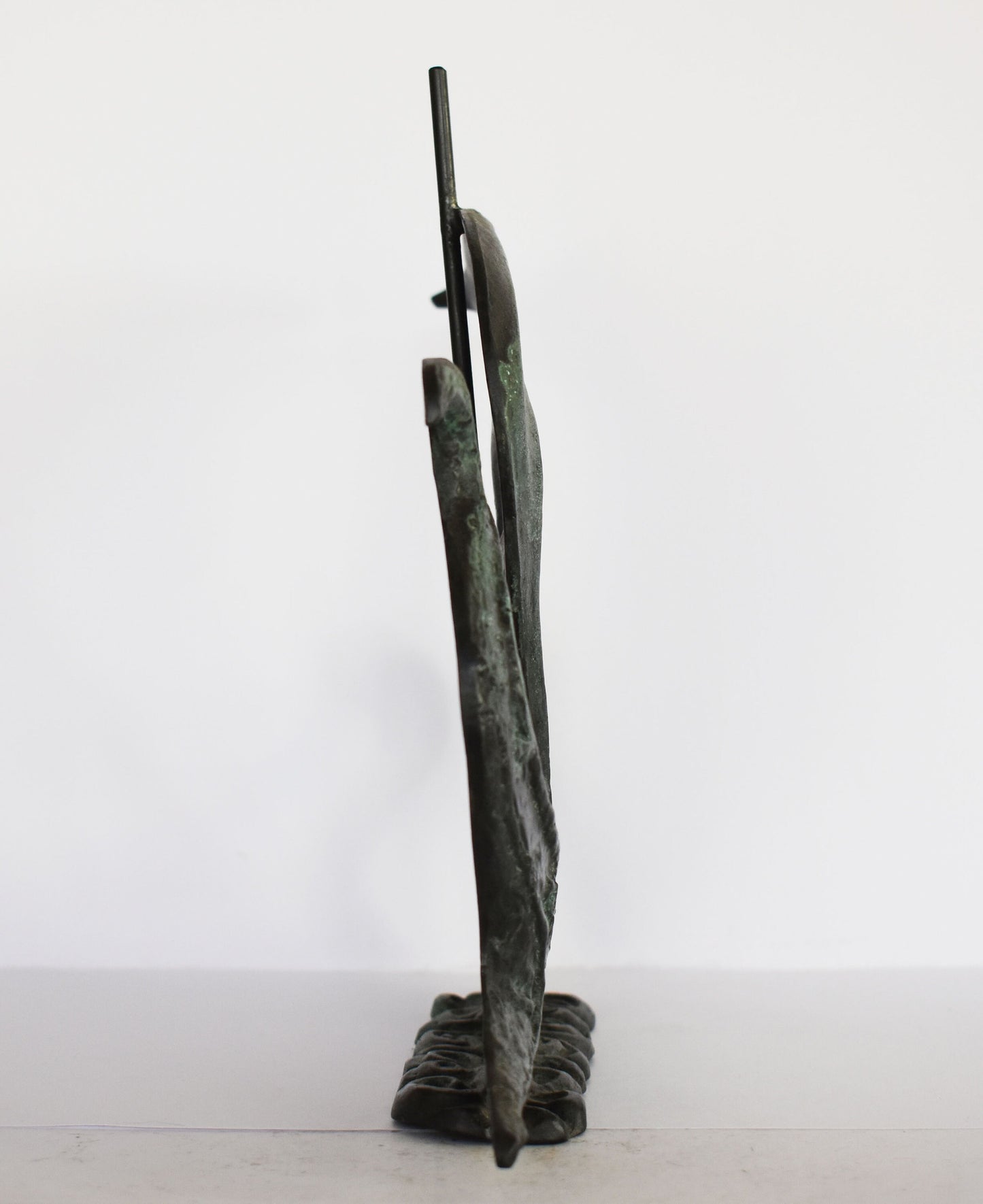 Ancient Greek Athenian Ship - Trireme, Warship - Reproduction - pure Bronze Sculpture