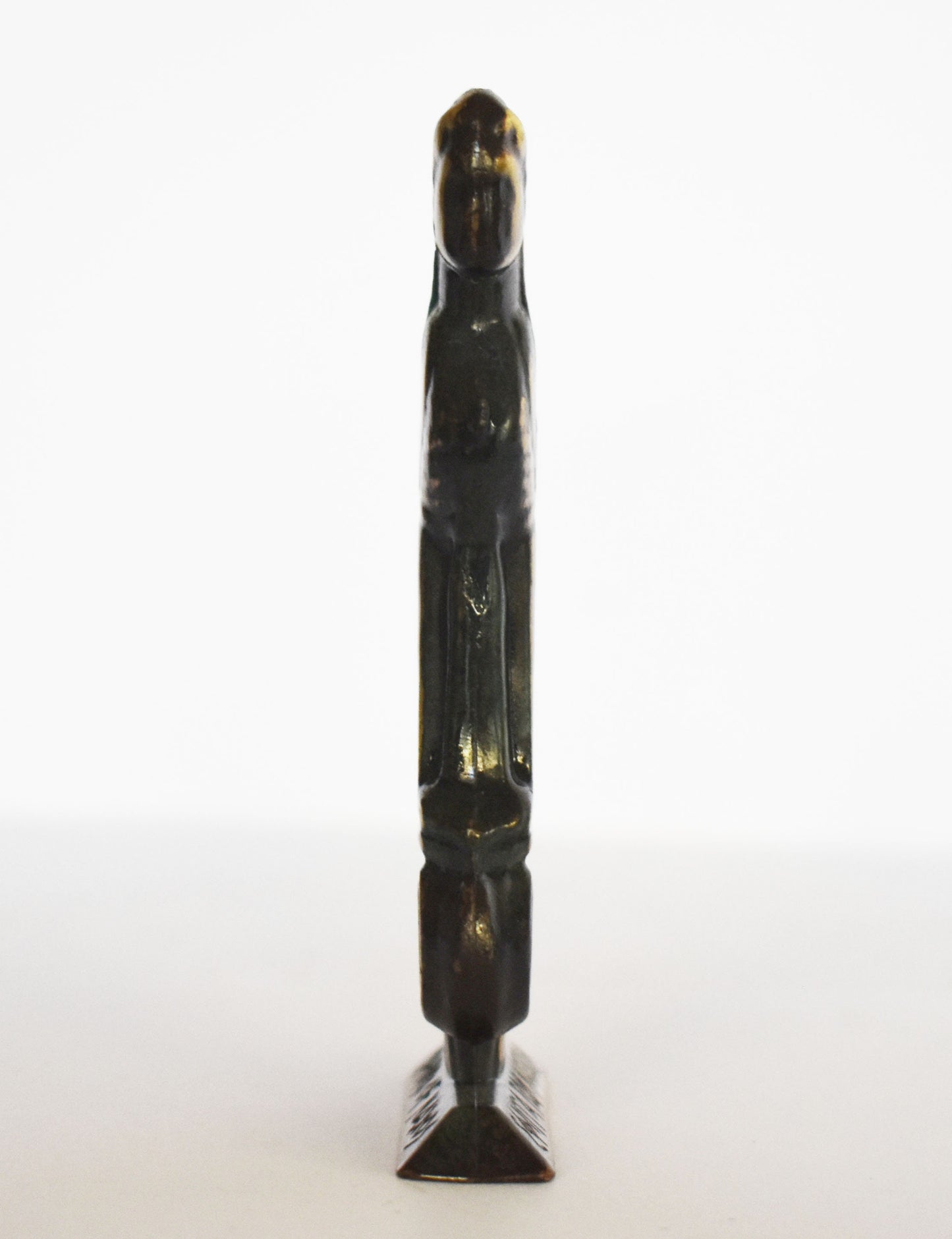 Sphinx of Naxos - Museum of Delphi - Symbol of Strength, Guardian - pure Bronze Sculpture