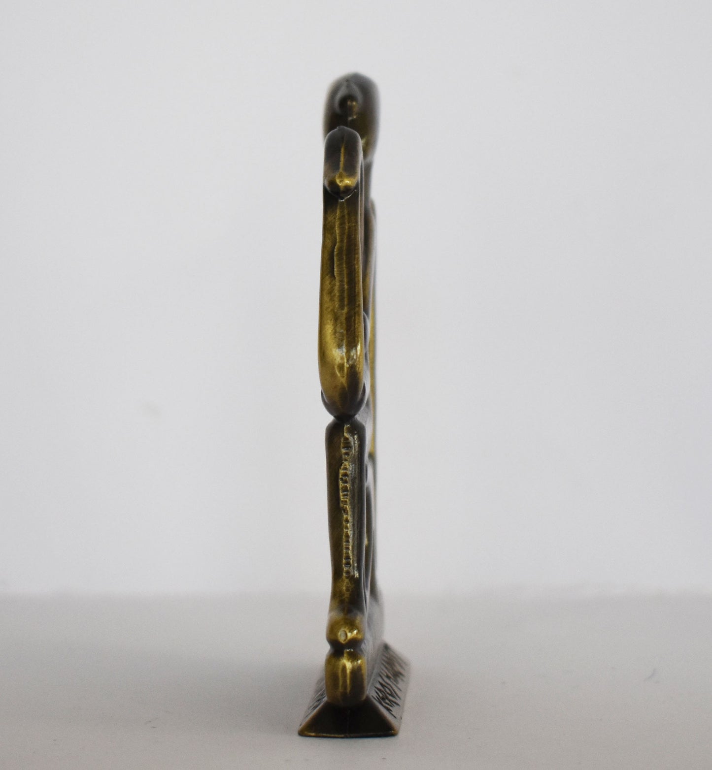 Keros harpist - Cycladic civilization - National Archaeological Museum of Athens. - pure Bronze Sculpture