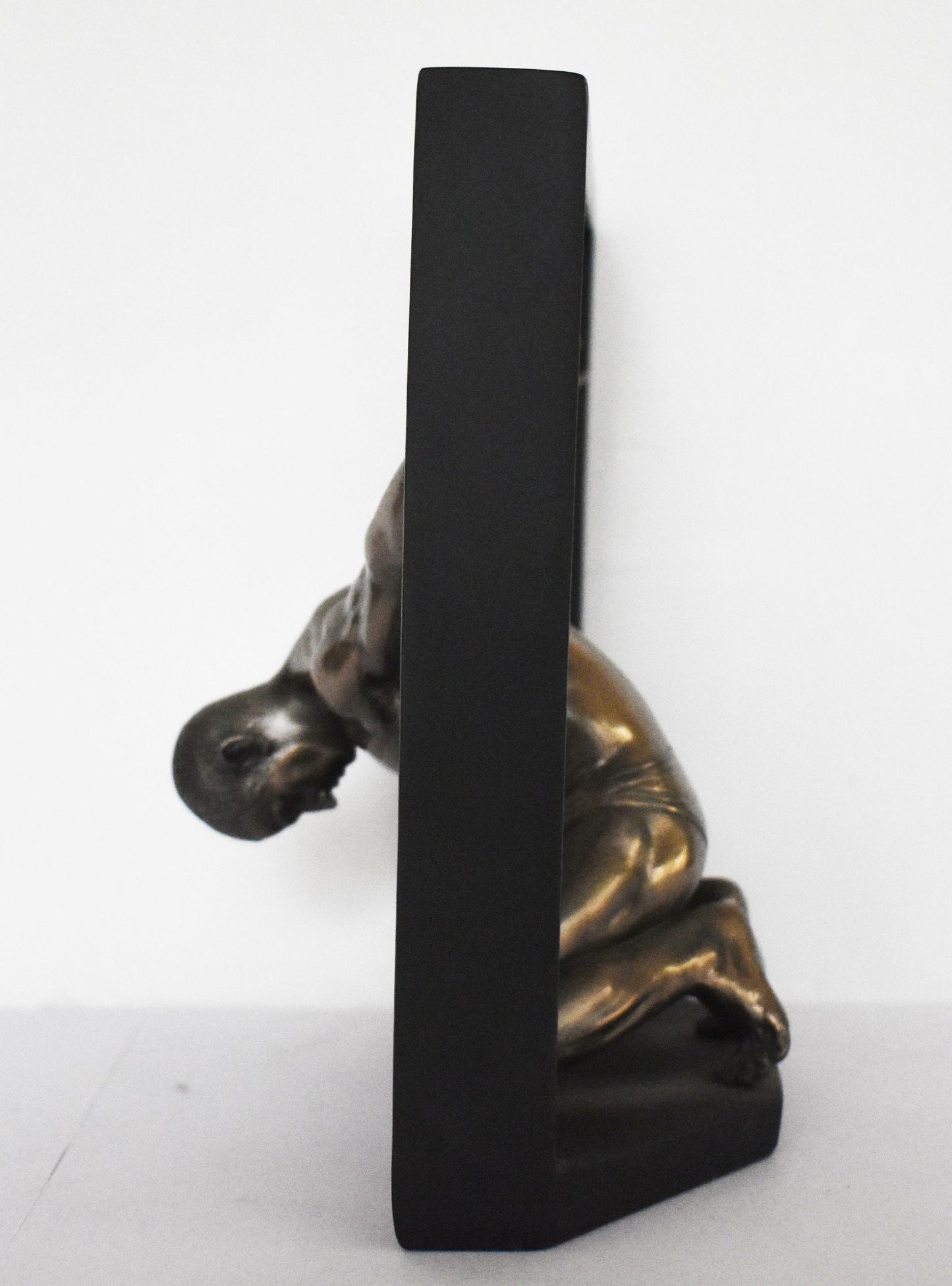 Naked Male Statue - Erotic Art - Sexy Pose - Beautiful Man - Hot Body - Desire and Love - Cold Cast Bronze Resin