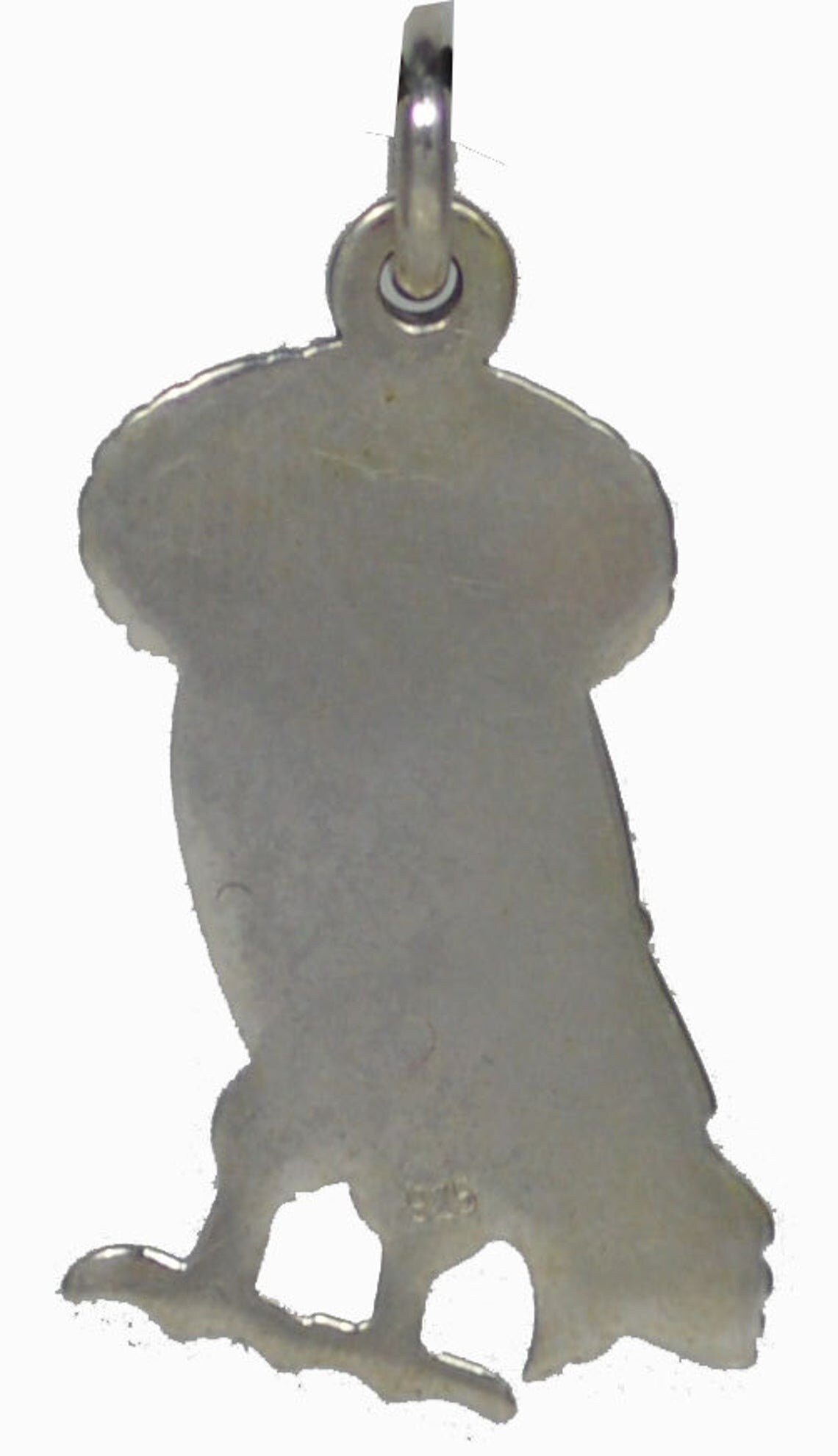Owl Of Wisdom and Knowledge - Symbol of Goddess Athena Minerva - Ancient Greece - Pendant - 925 Sterling Silver