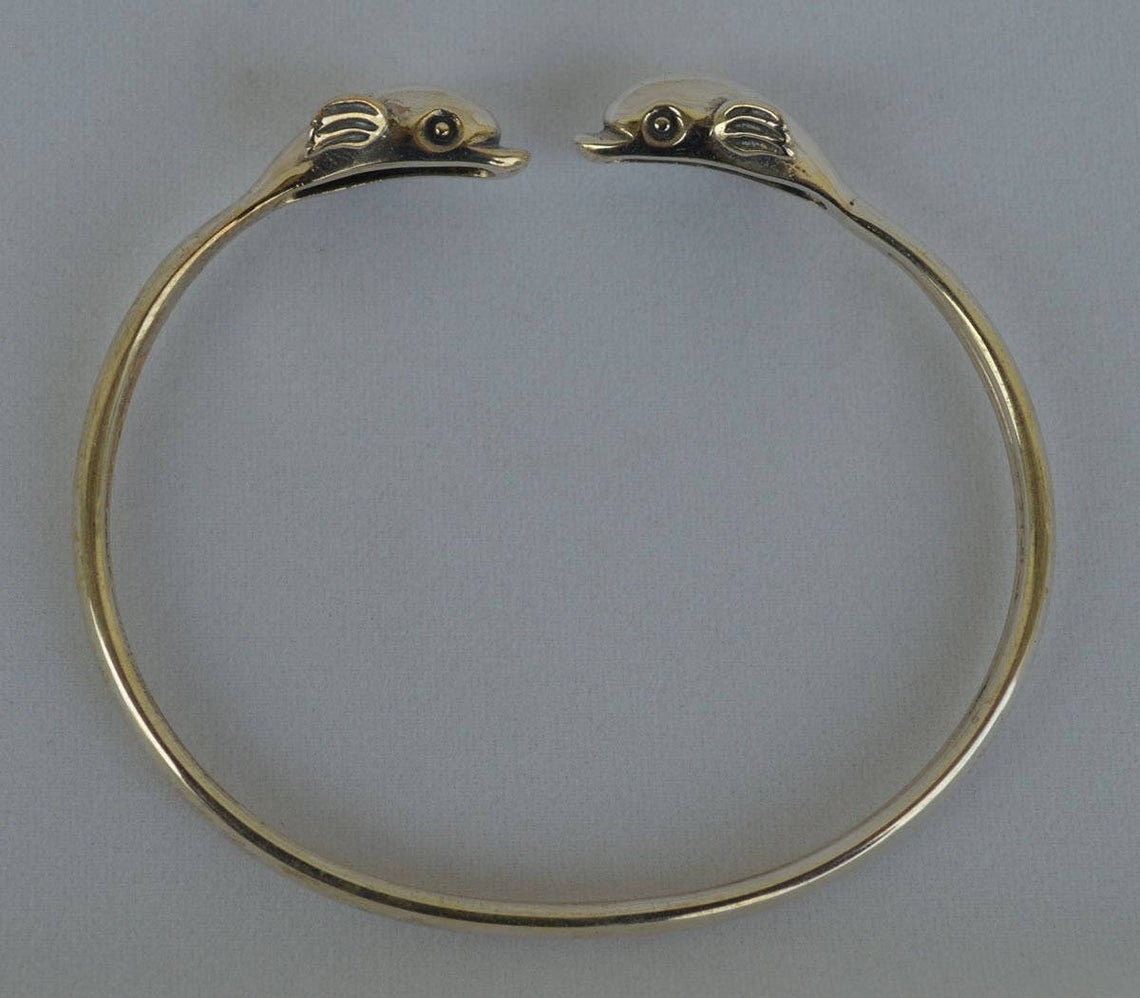 Dolphins - Symbol of Freedom, Protection and Good Luck - Bracelet - 925 Sterling Silver